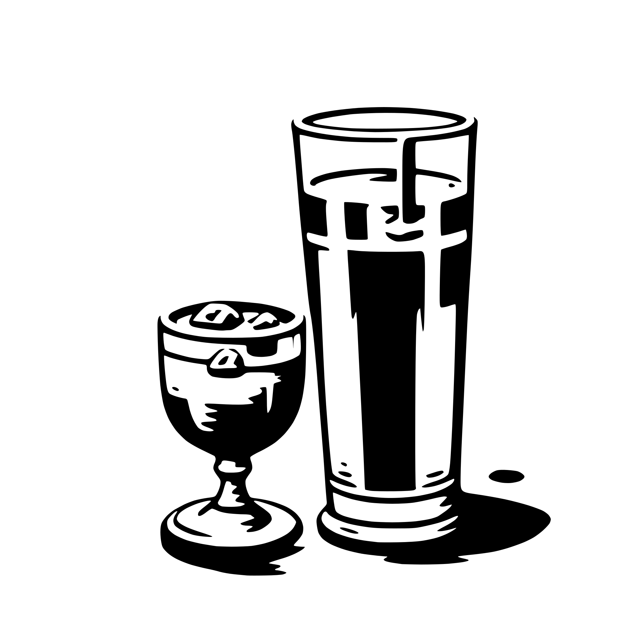 AI-generated SVG of a drink
