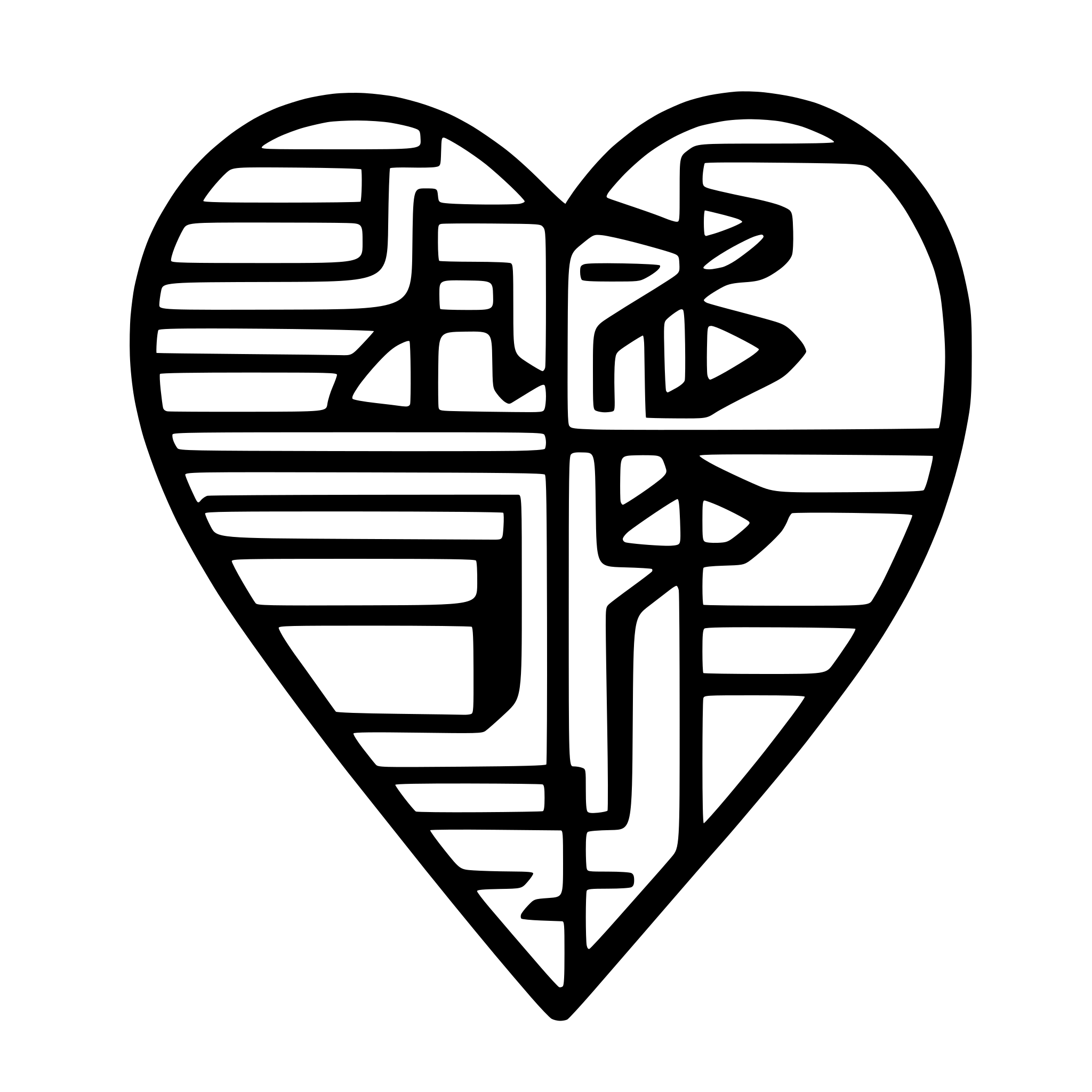 AI-generated SVG of 'pulse line heart and wirless'