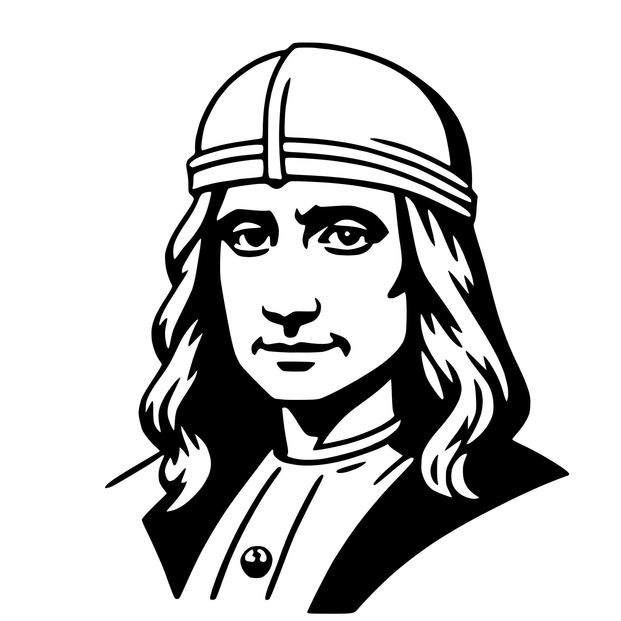 AI-generated SVG of a leonardo da vinci