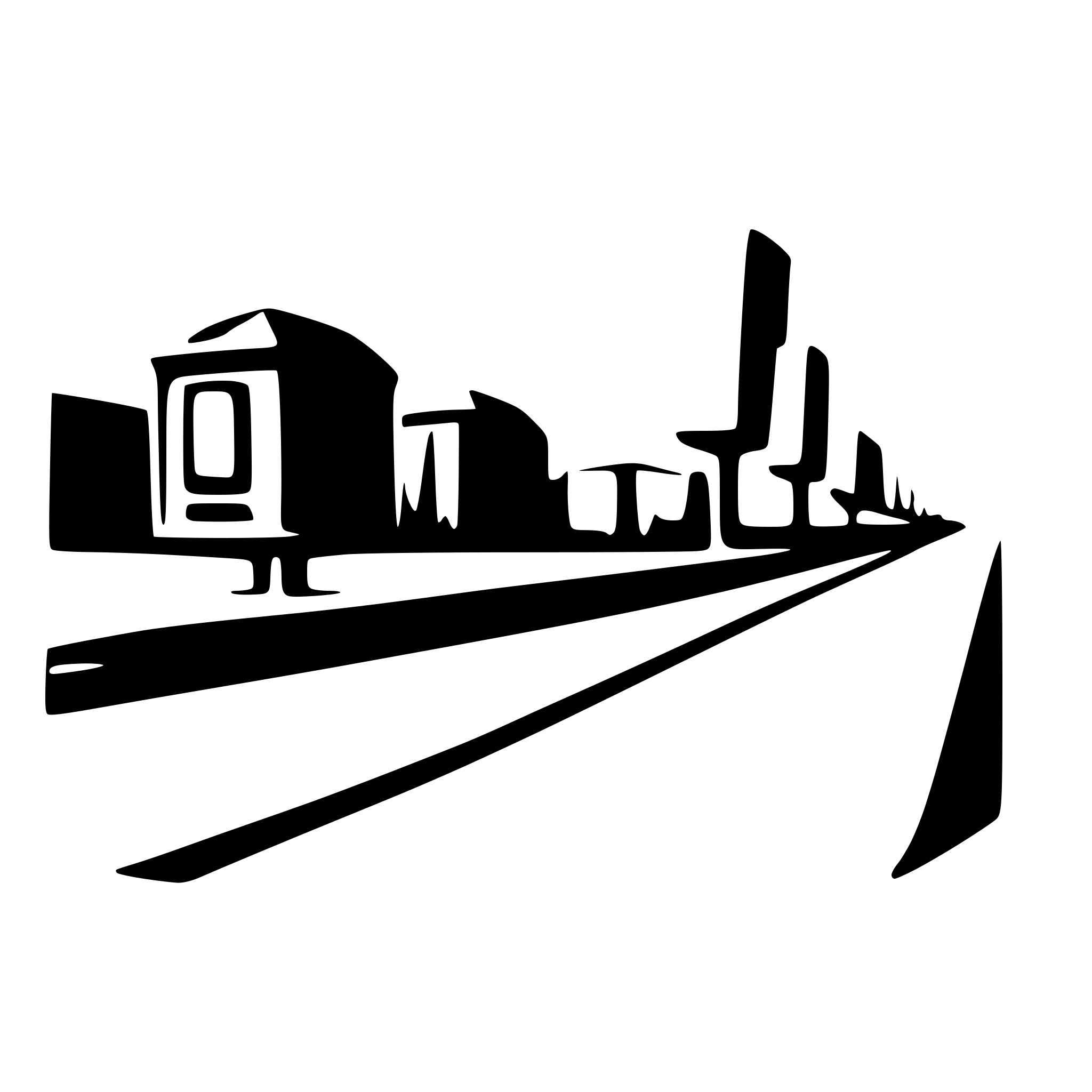 AI-generated SVG of a long playing album
