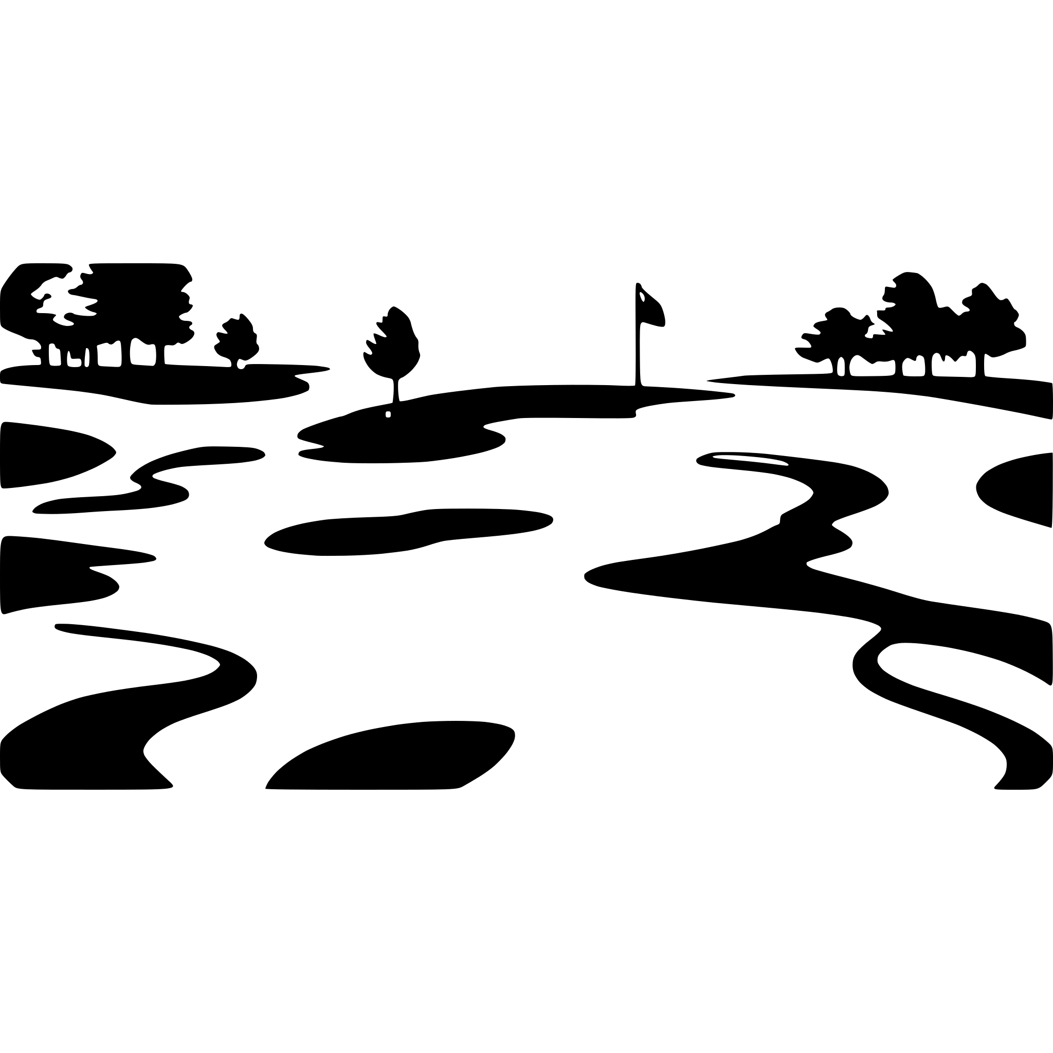 AI-generated SVG of 'golf course pattern'