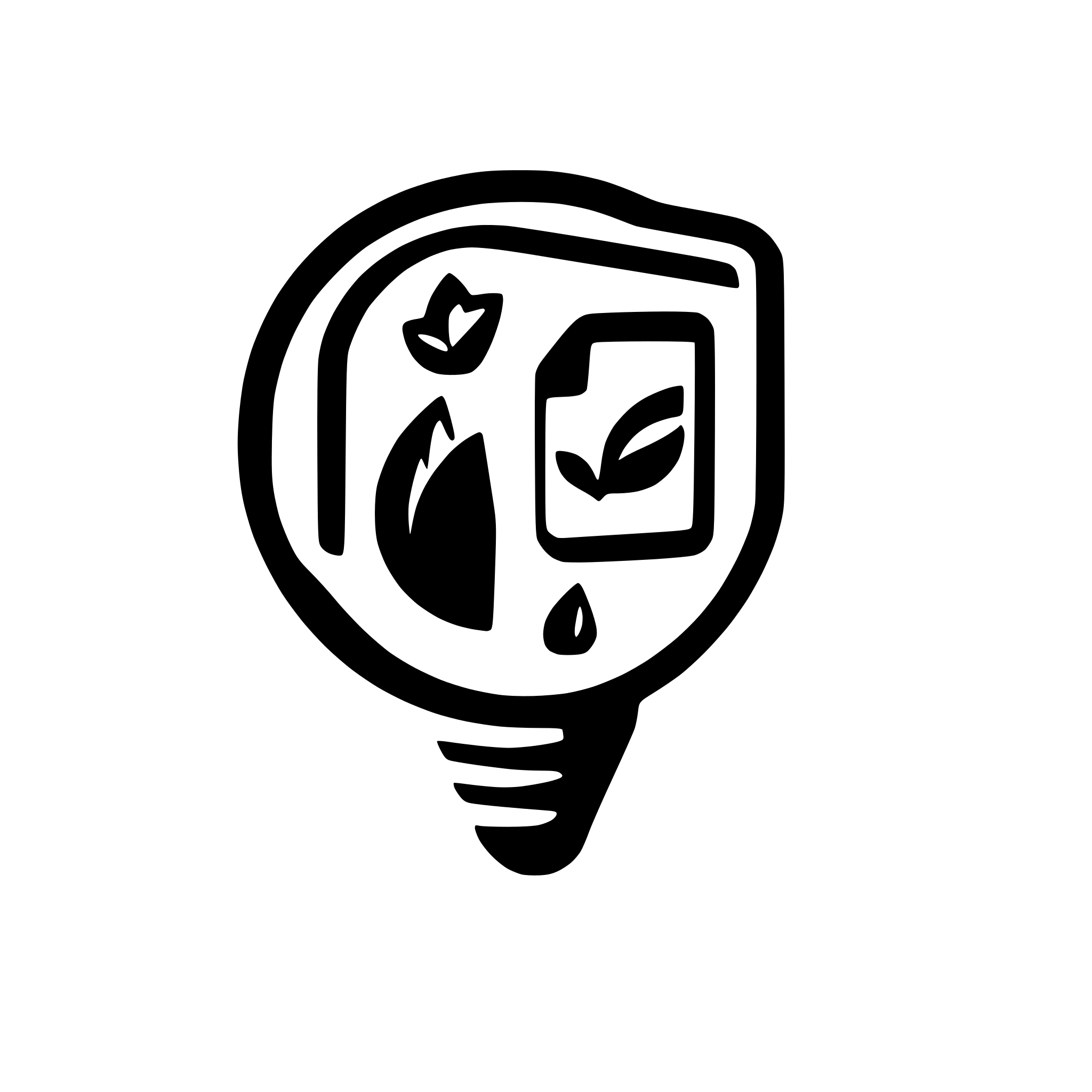 AI-generated SVG of a multifunctional application icon