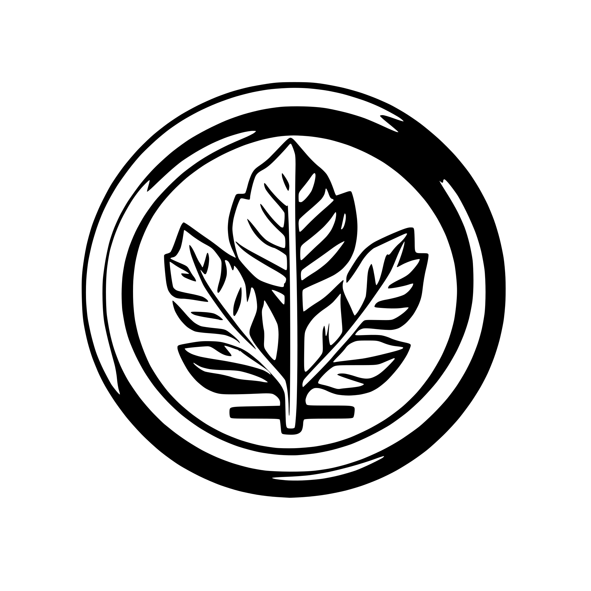 AI-generated SVG of a old french renaissance logo