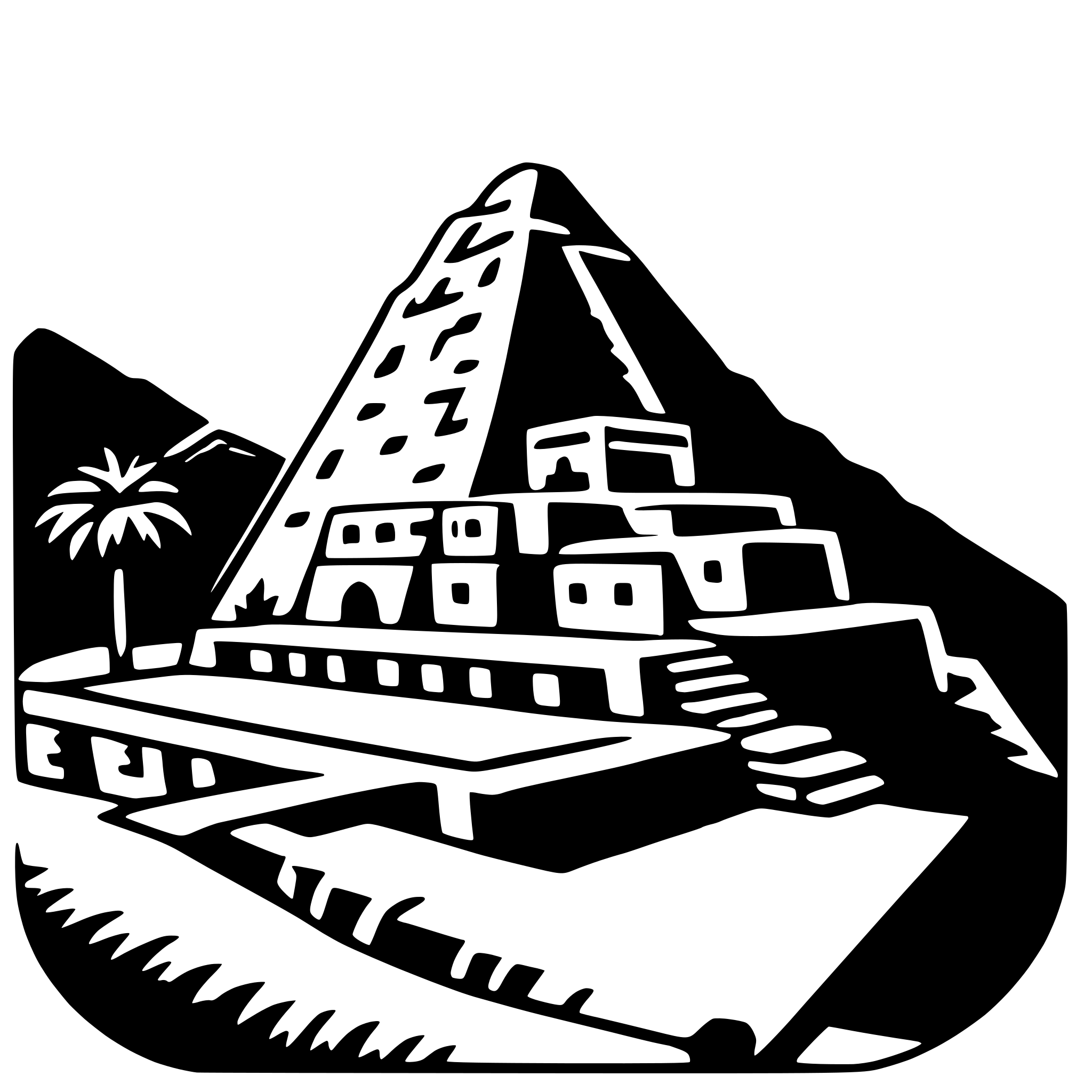 AI-generated SVG of 'machu picchu'