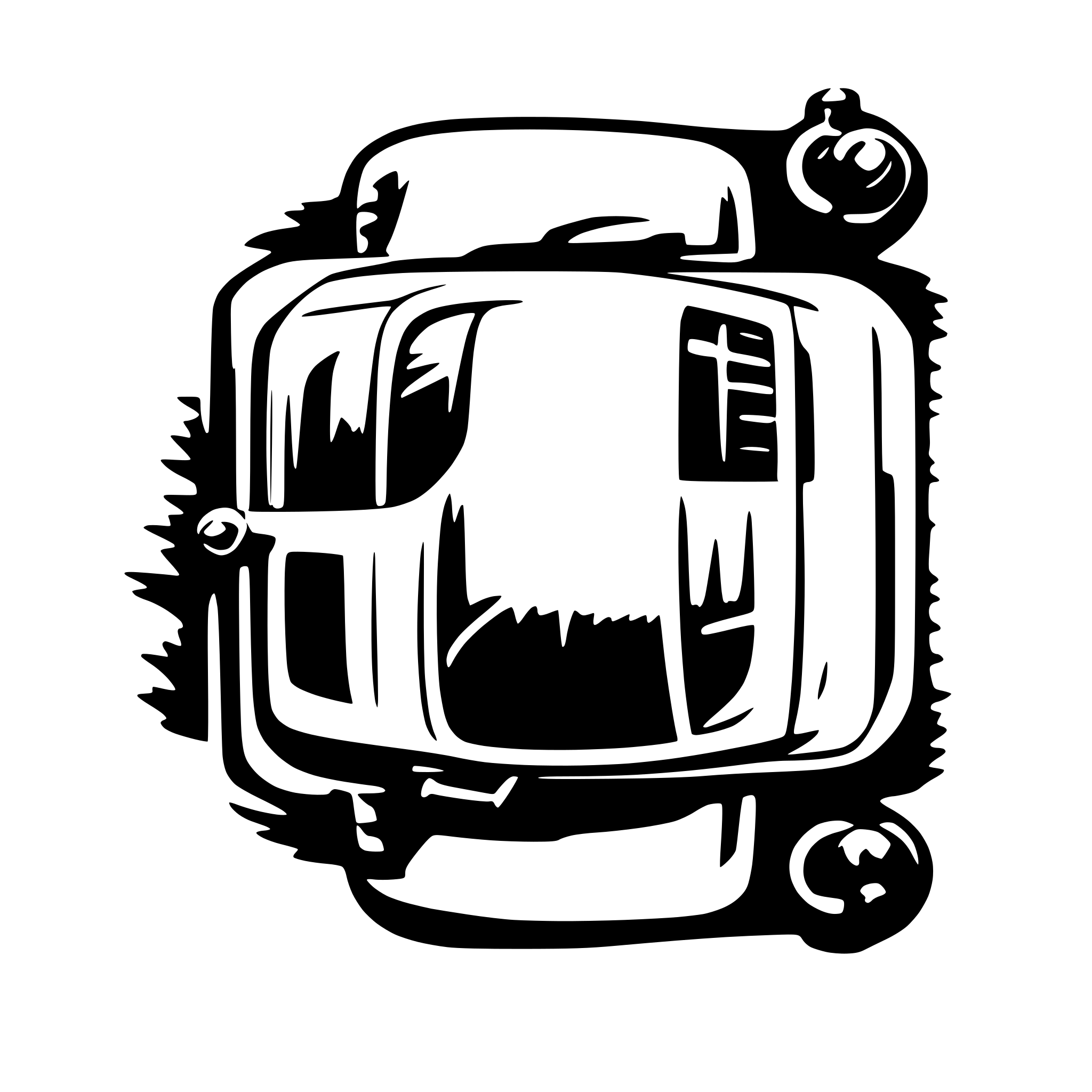 AI-generated SVG of a car top view