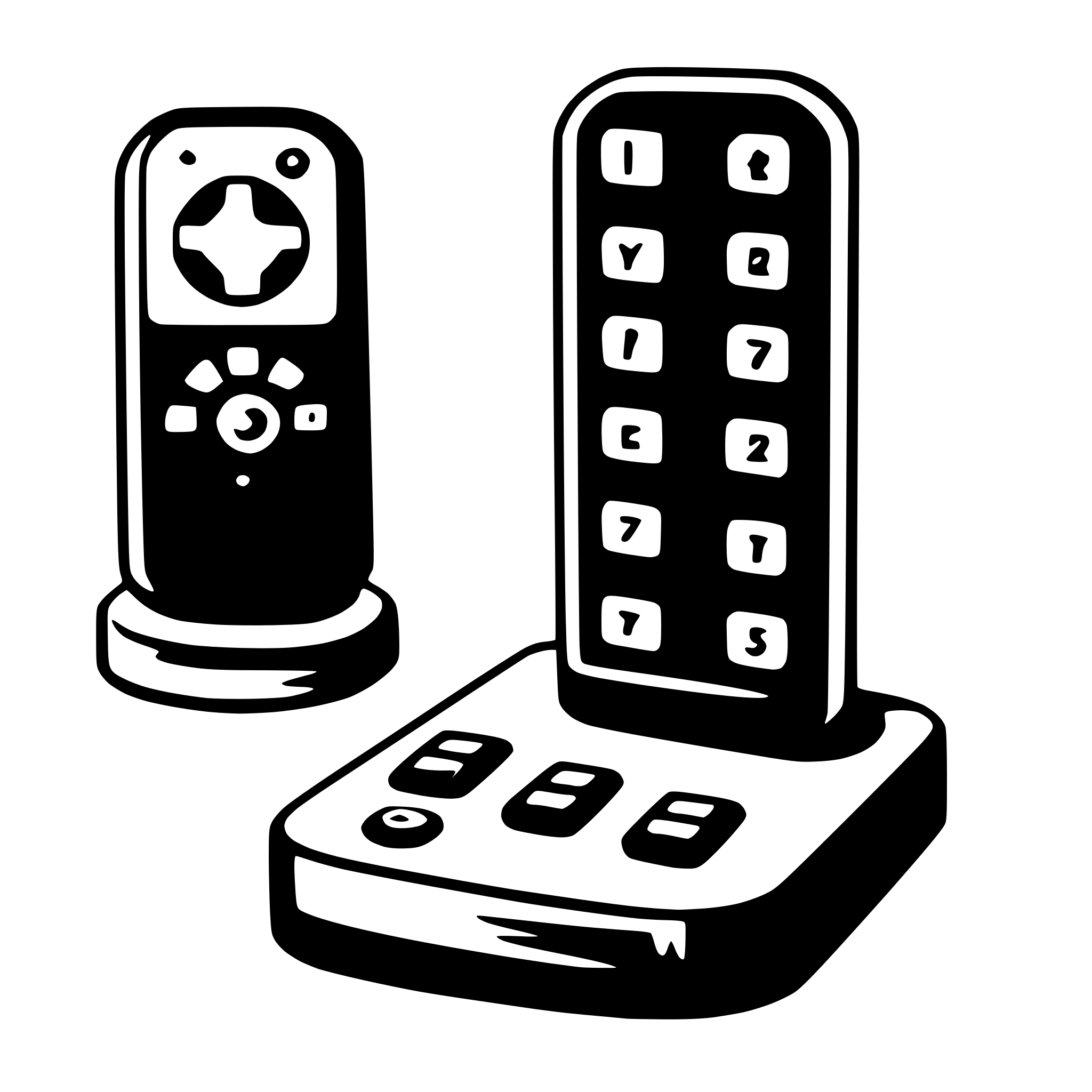AI-generated SVG of a remote