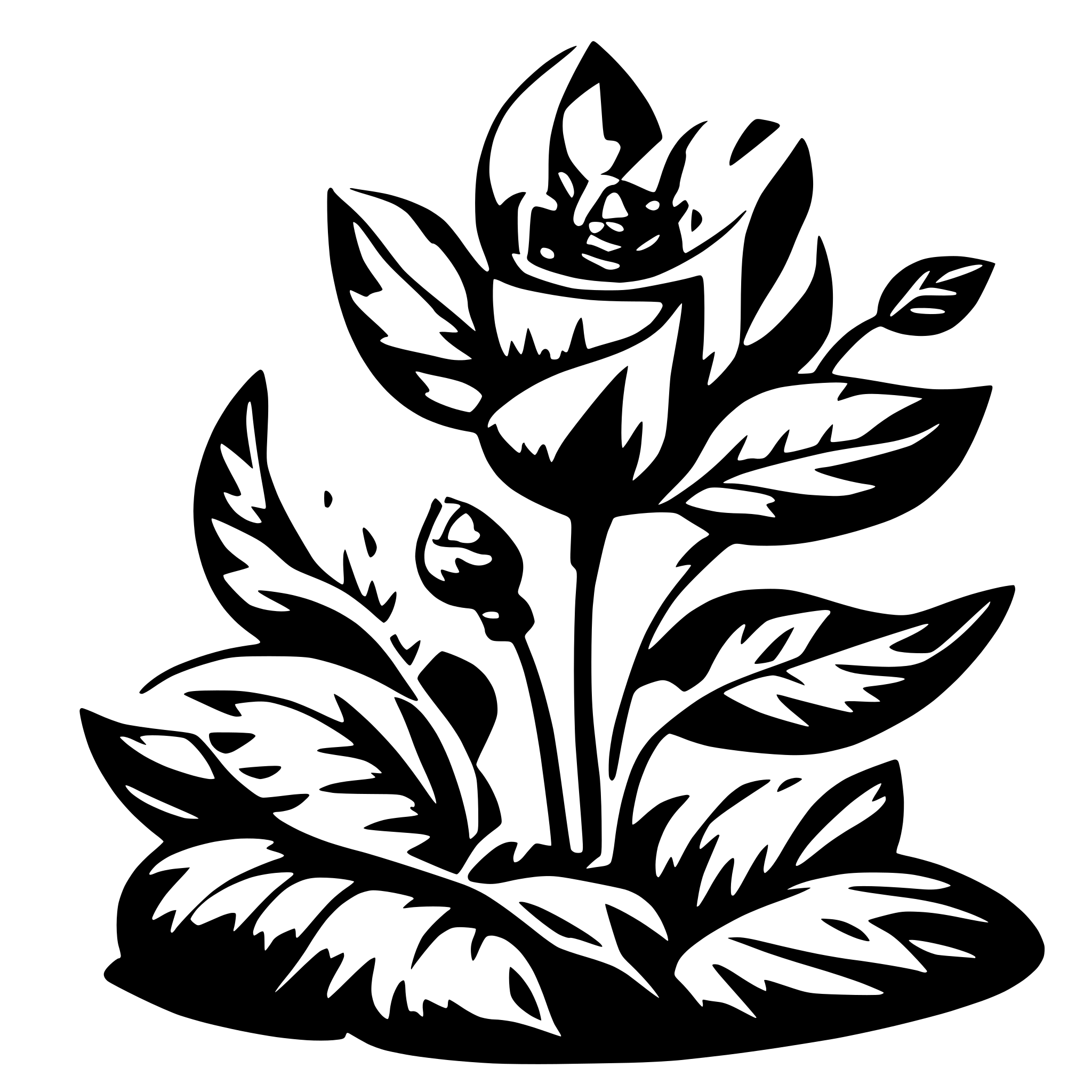 AI-generated SVG of 'pochodnia'