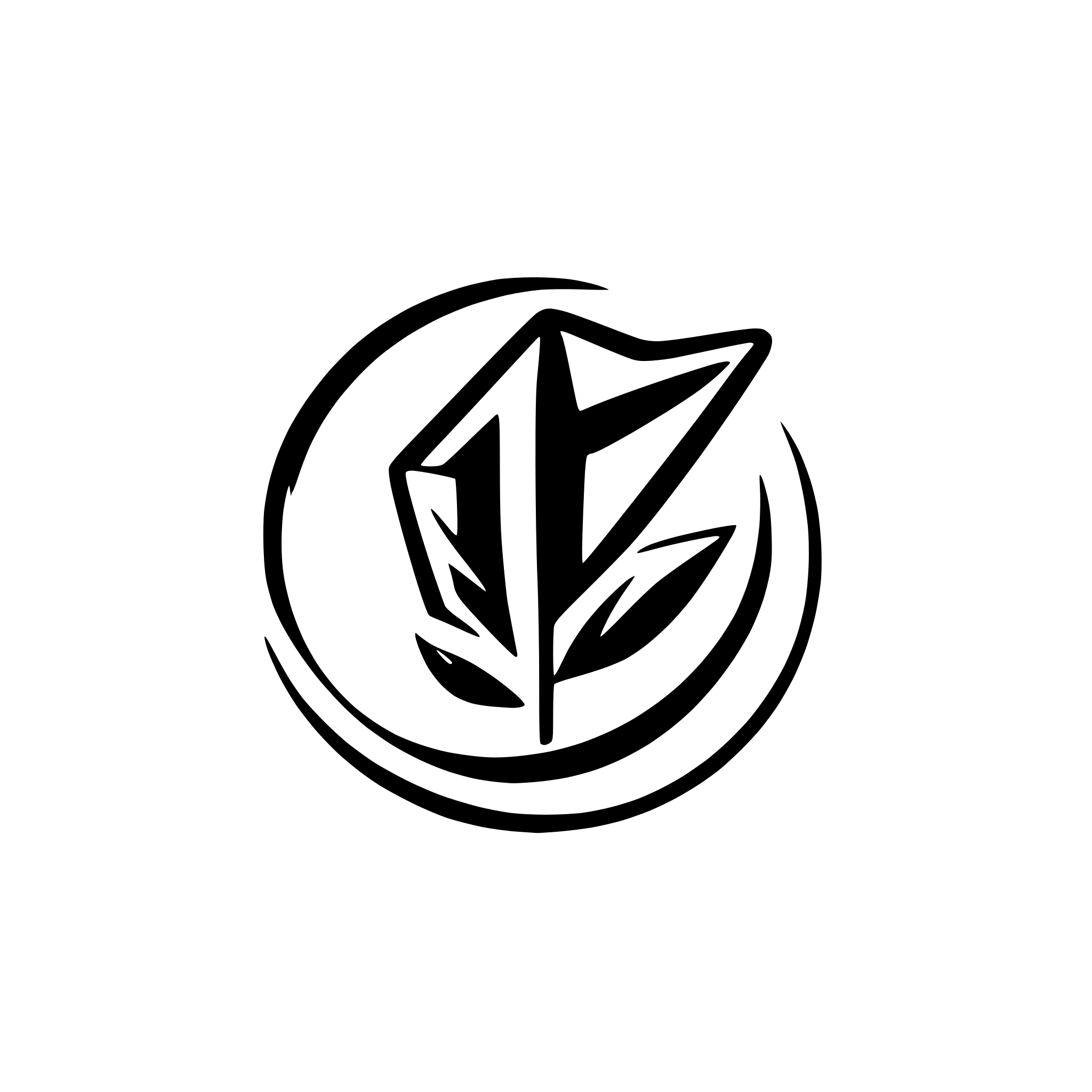 AI-generated SVG of a a logo for project named Daemon