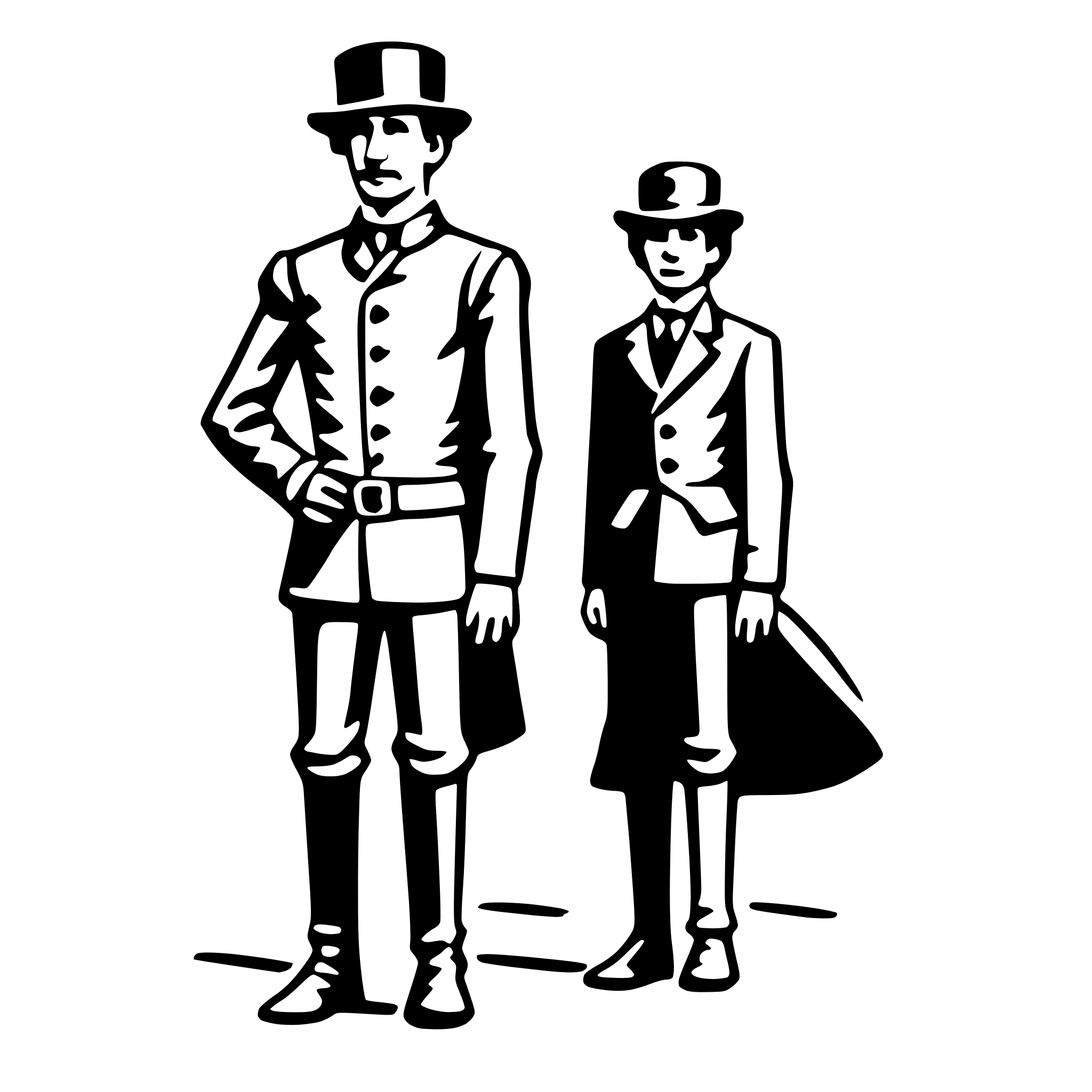 AI-generated SVG of a wright brothers