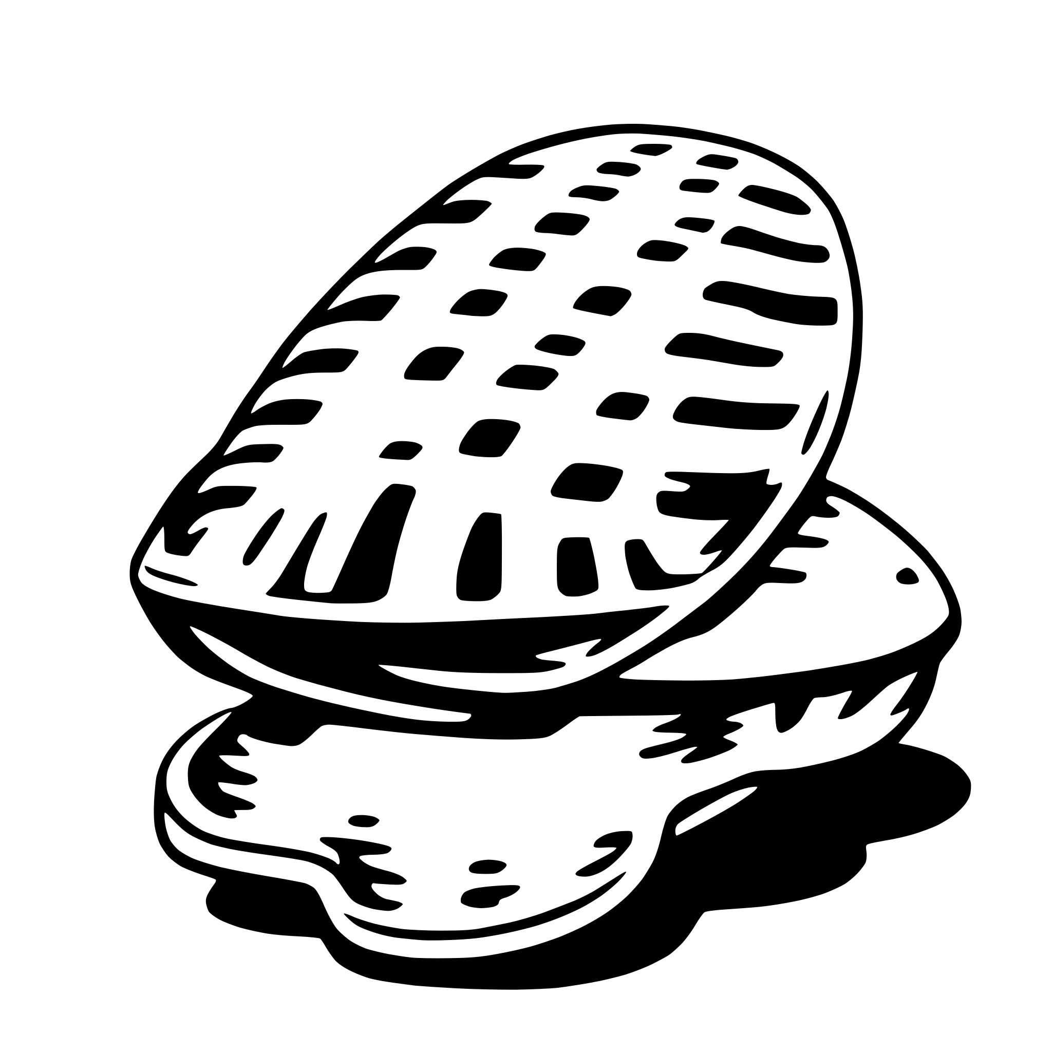 AI-generated SVG of 'clam'