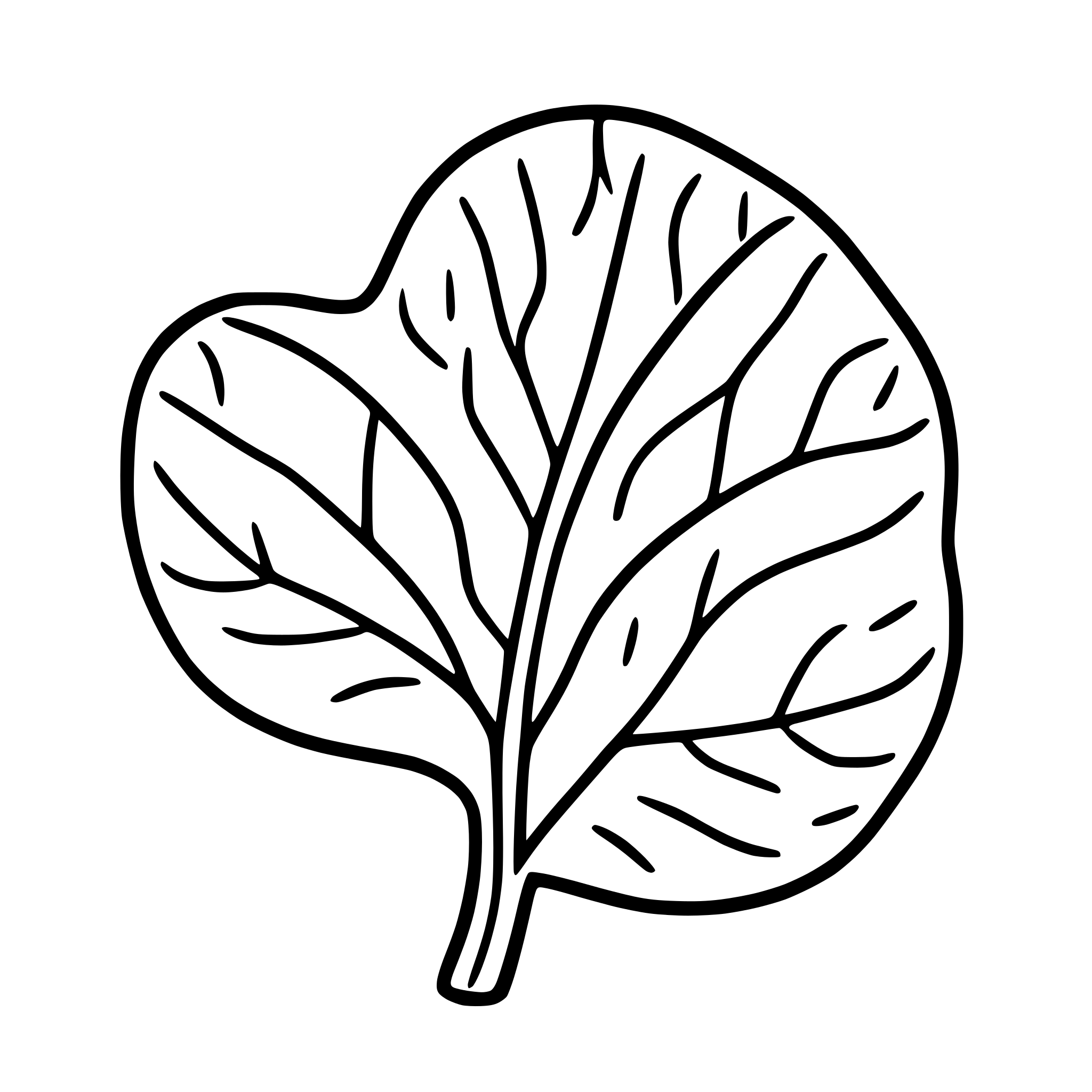 AI-generated SVG of a cica leaf icon", "centella asiatica icon, "leaf icon line