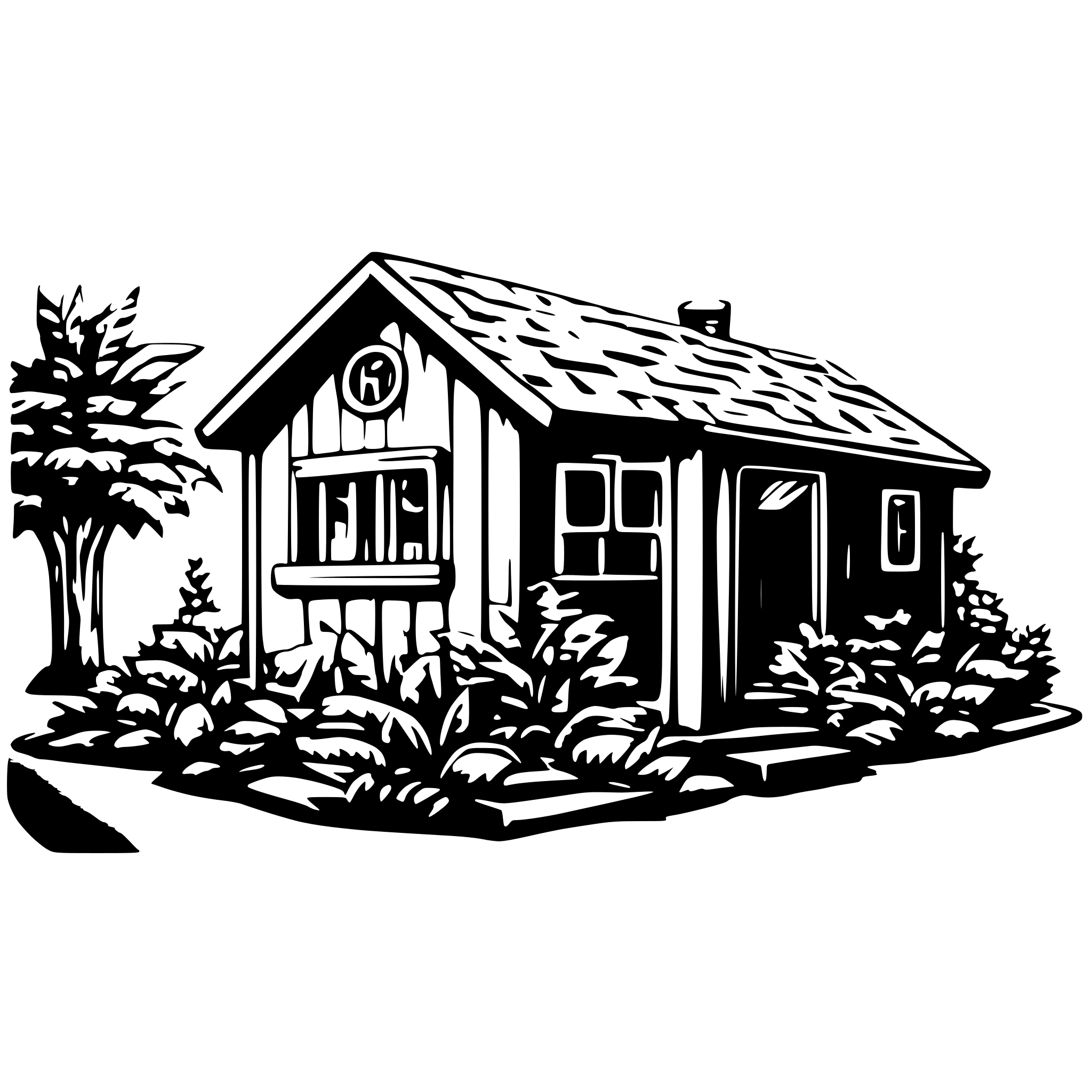 AI-generated SVG of a My Coding Shed