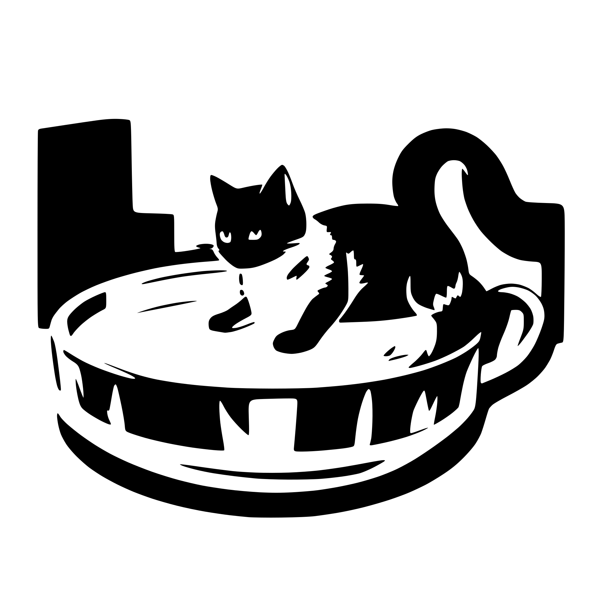 AI-generated SVG of a Cute cat