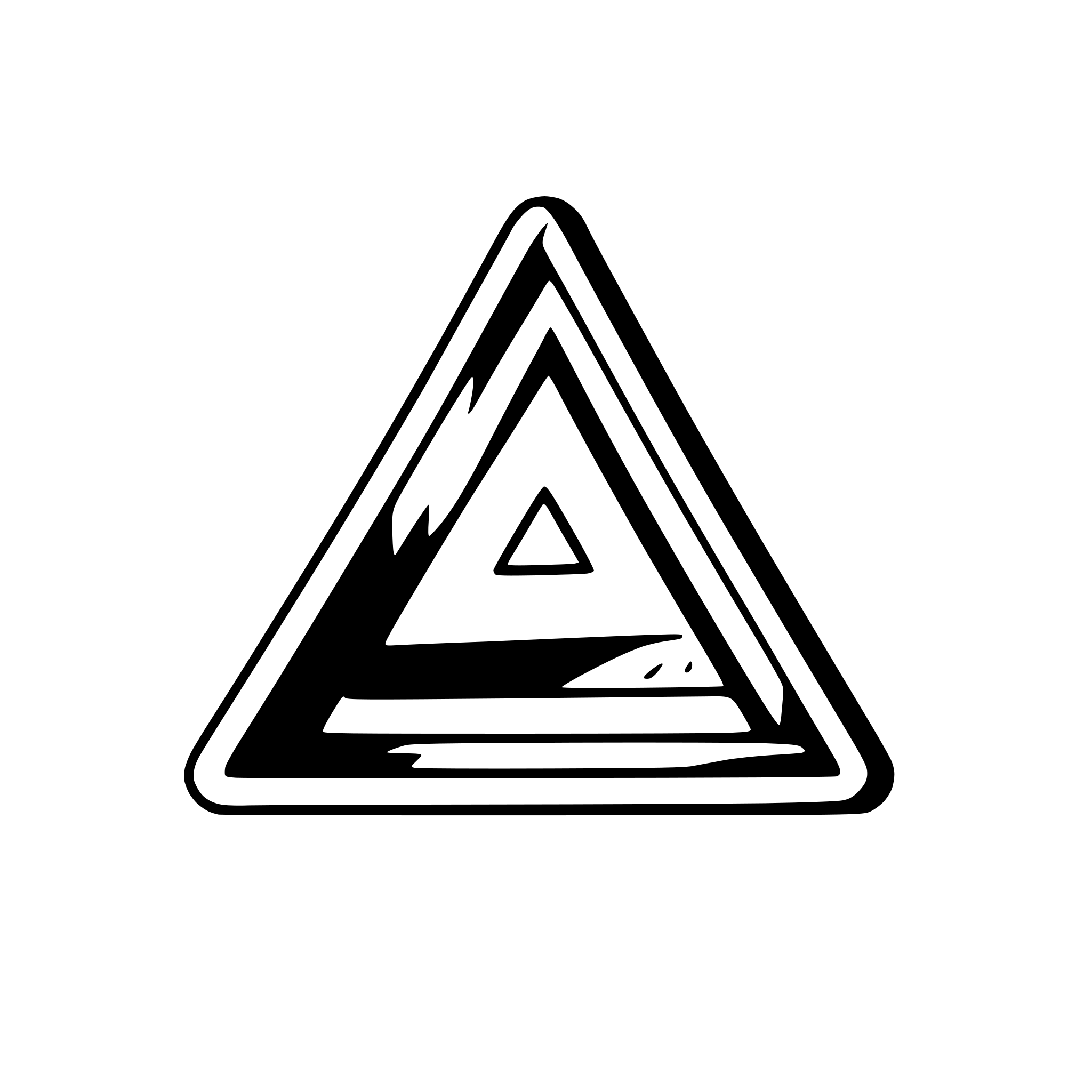 AI-generated SVG of 'galaxy inside a triangle'