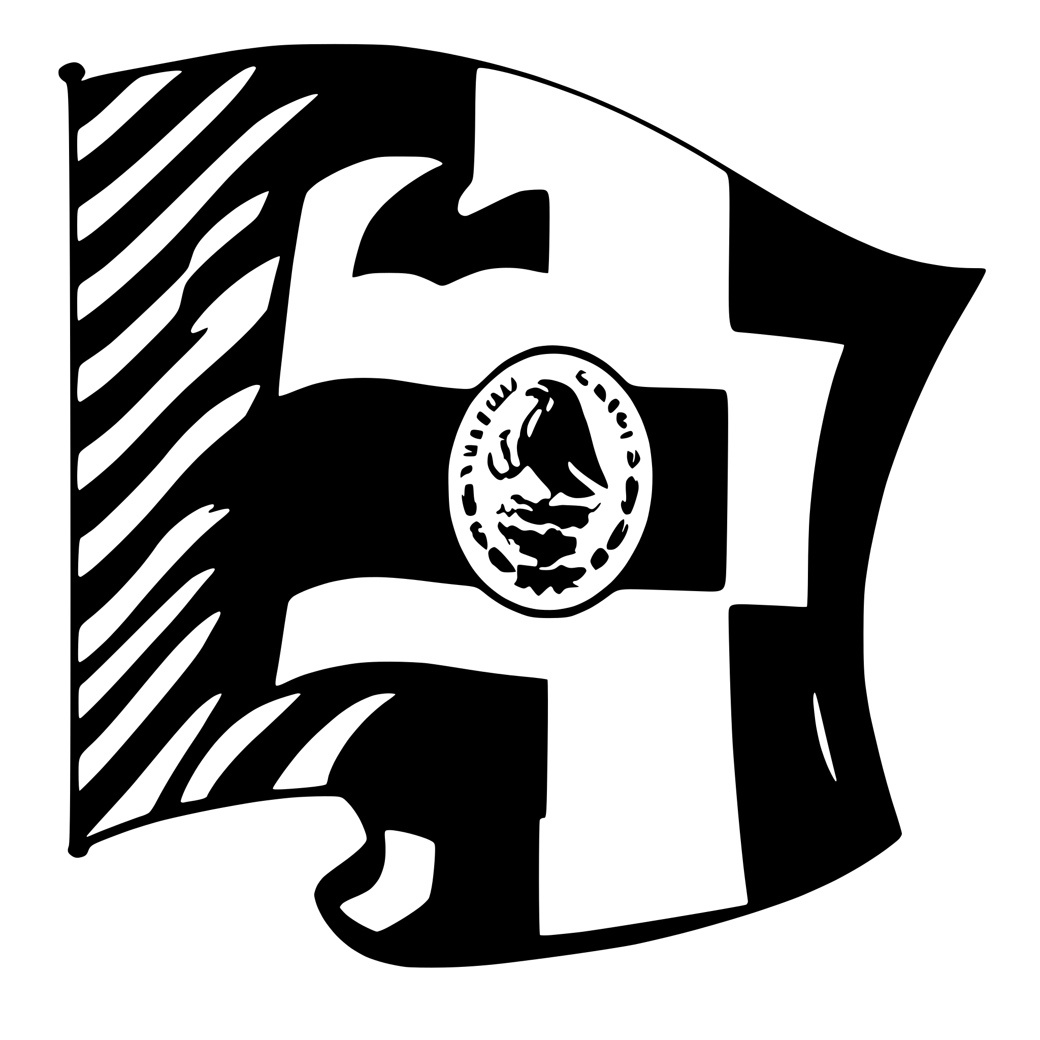 AI-generated SVG of a flag of mexico.