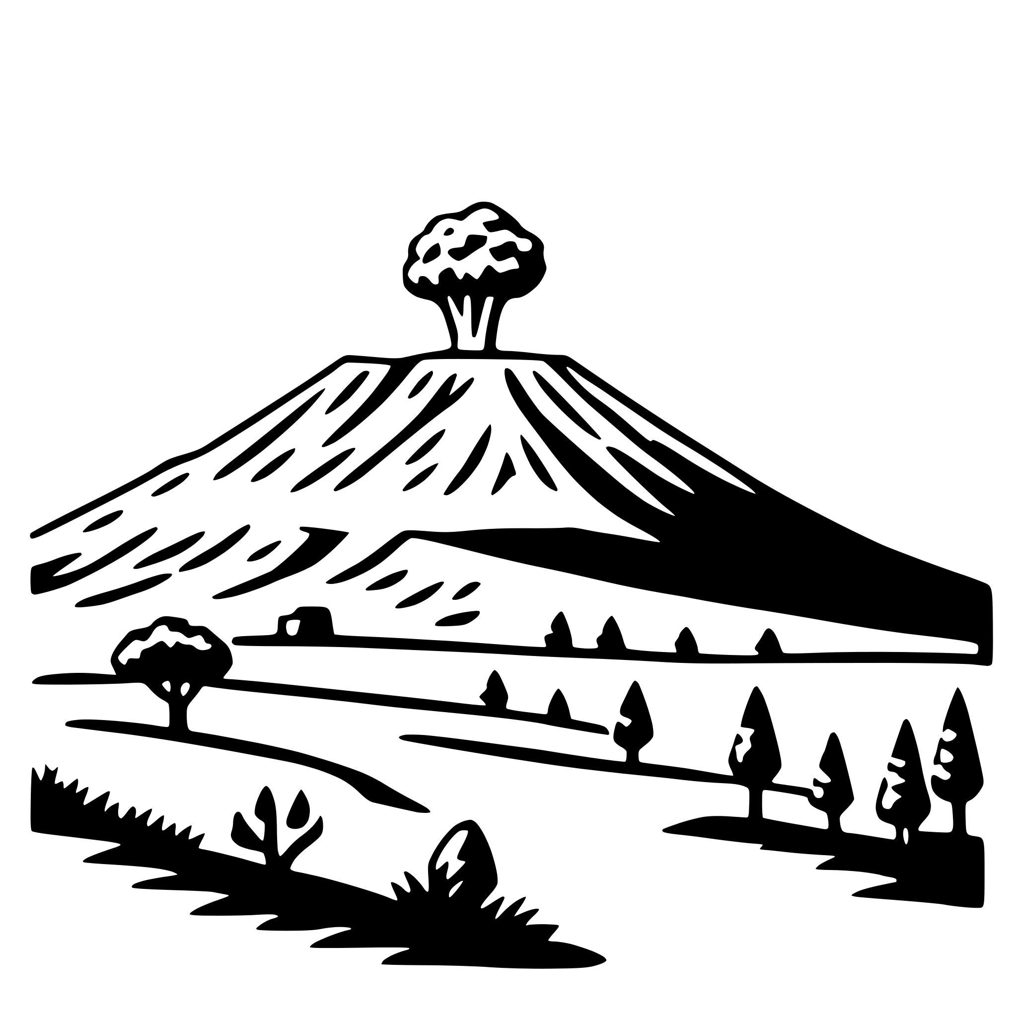 AI-generated SVG of 'mount etna'