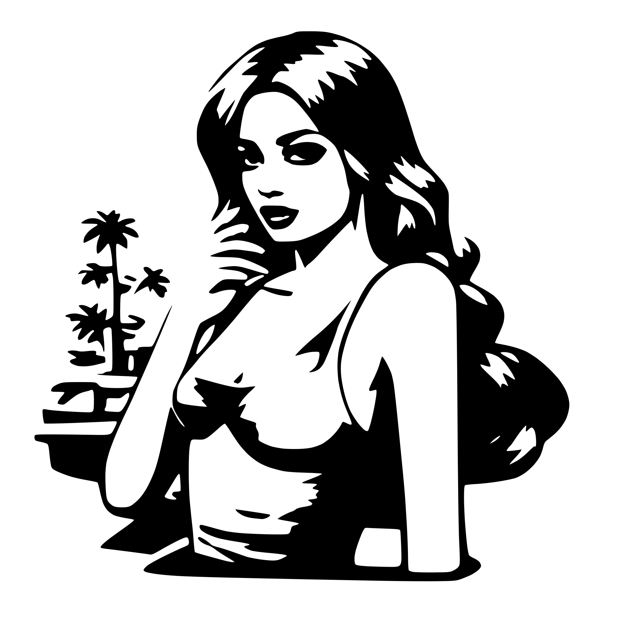 AI-generated SVG of 'Women sexy'