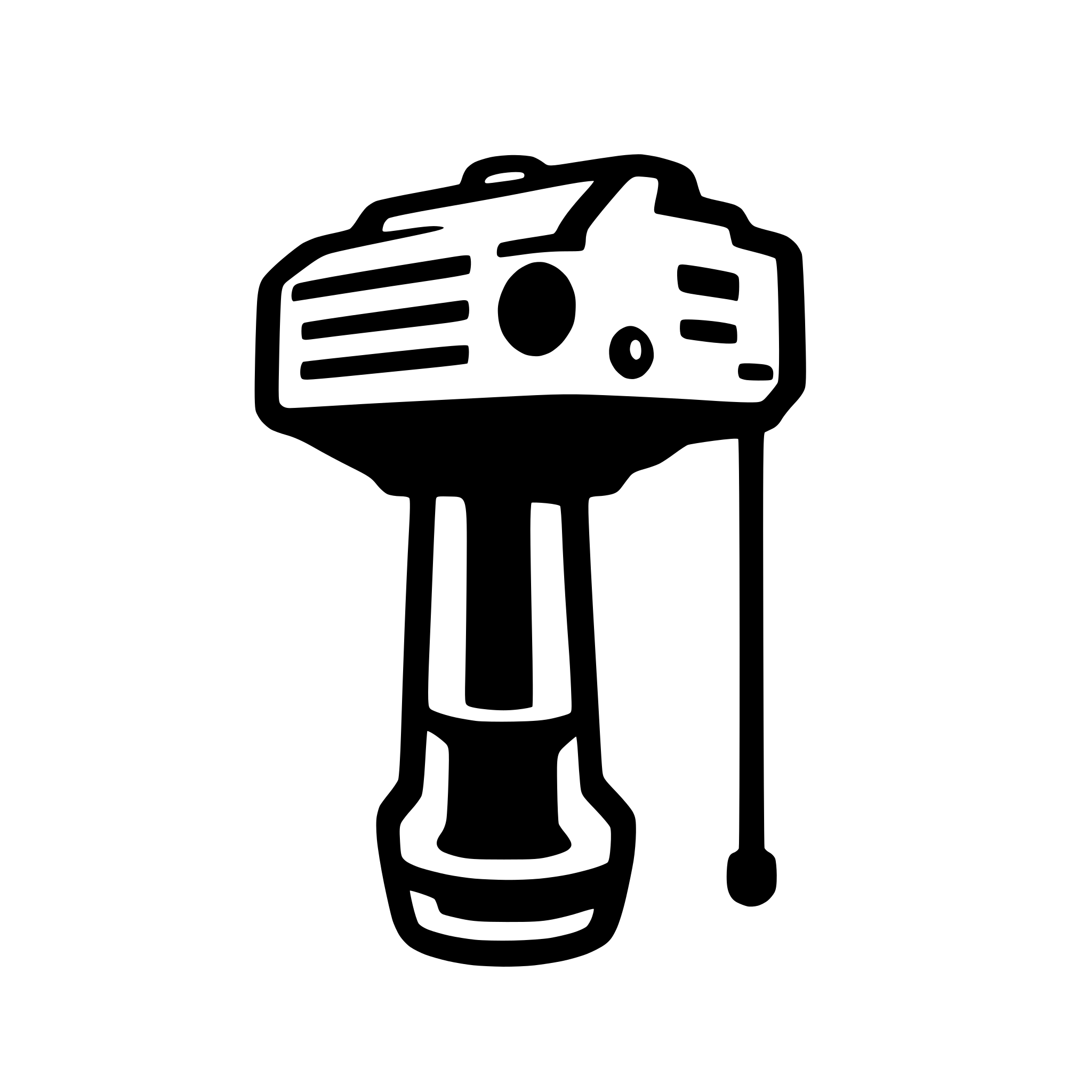 AI-generated SVG of 'laser rtk receiver'