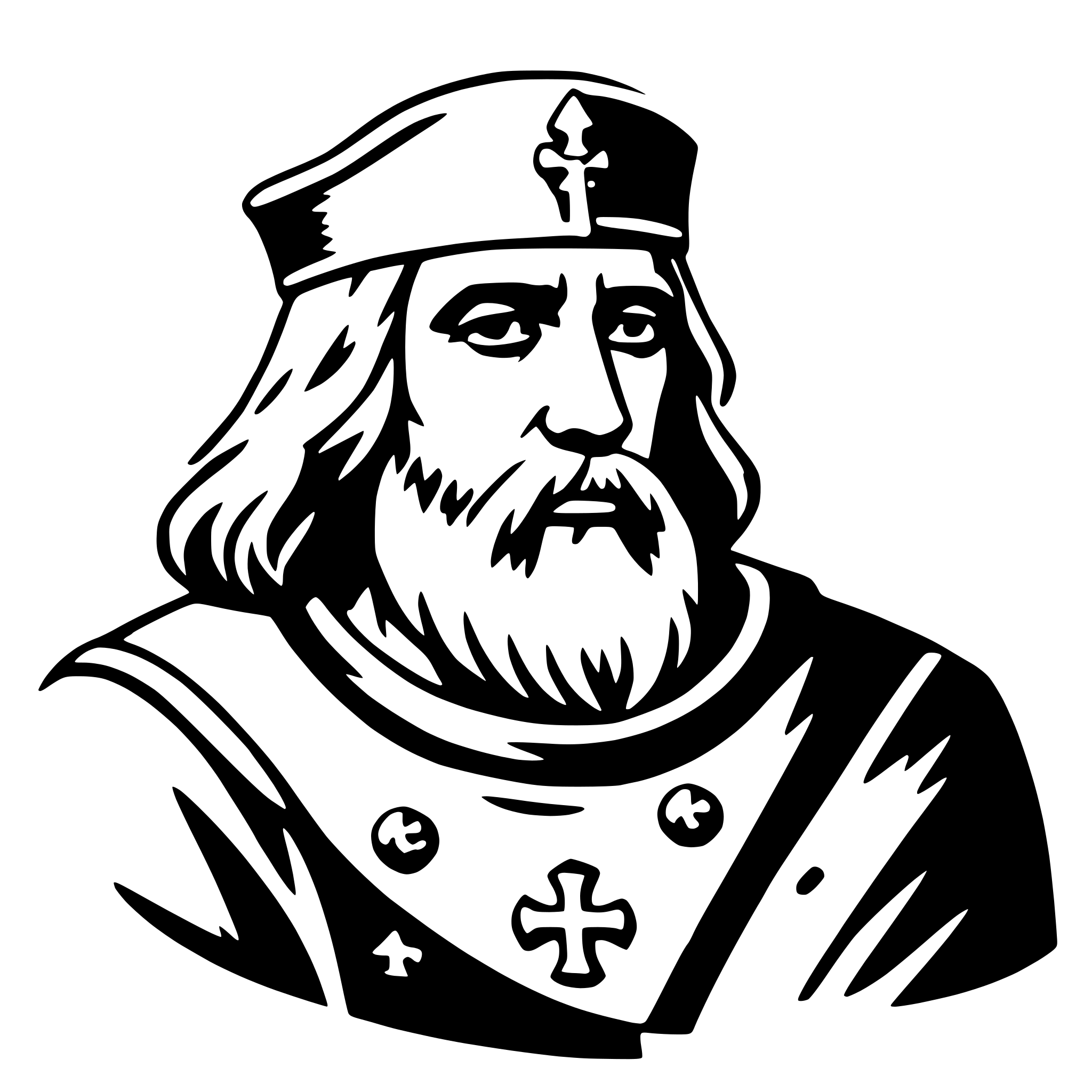 AI-generated SVG of 'charlemagne'