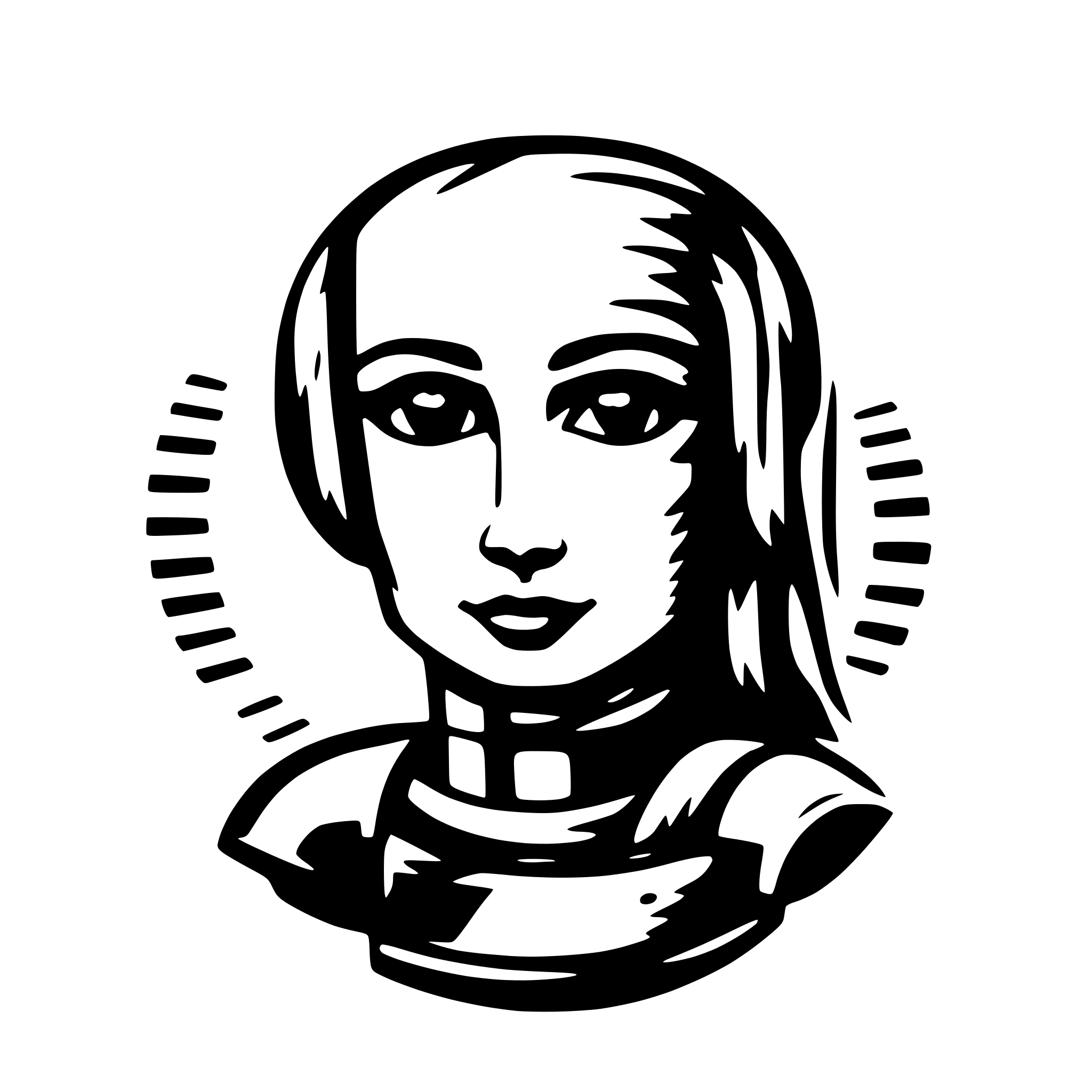 AI-generated SVG of 'A modern AI company logo'