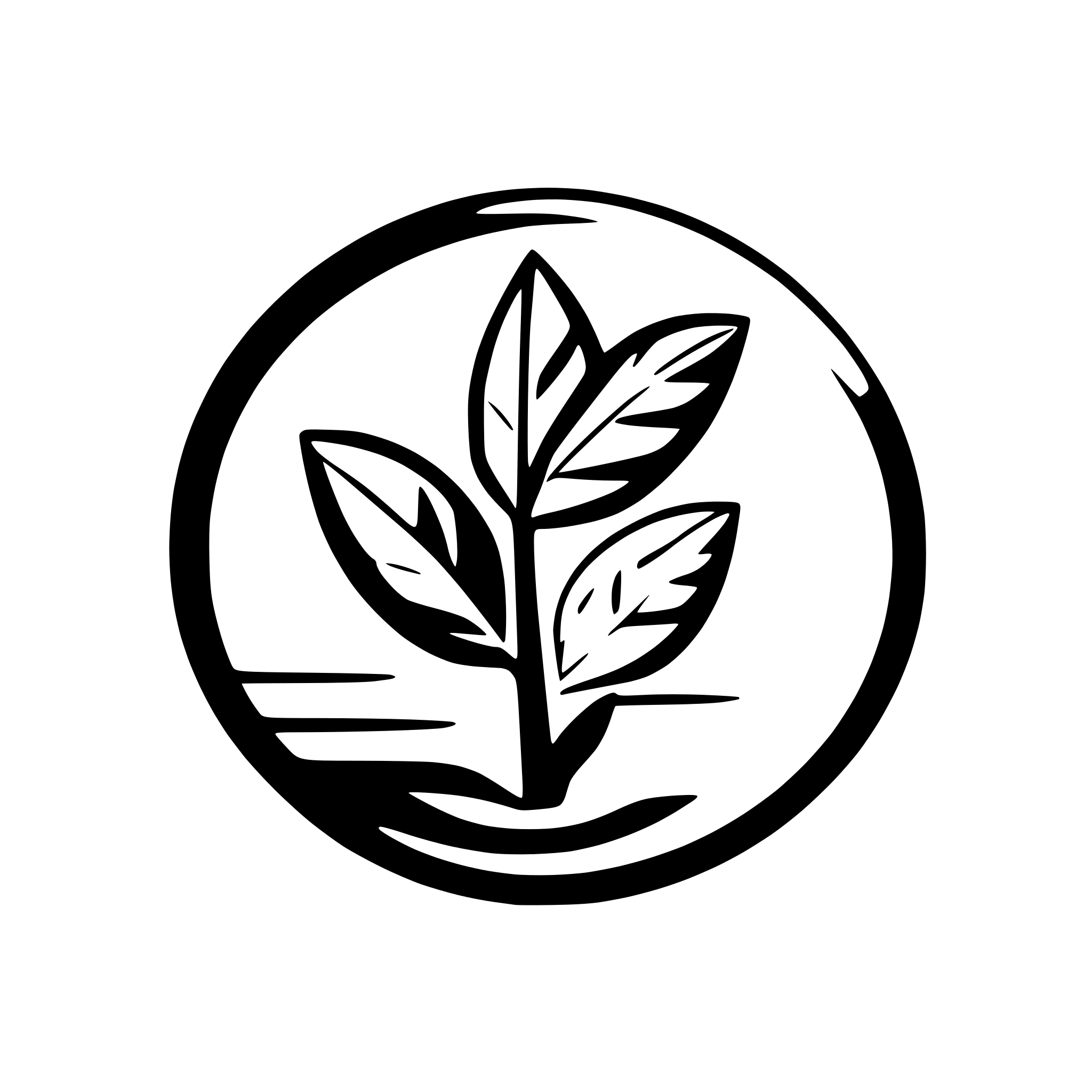 AI-generated SVG of a mangrove avicenia
