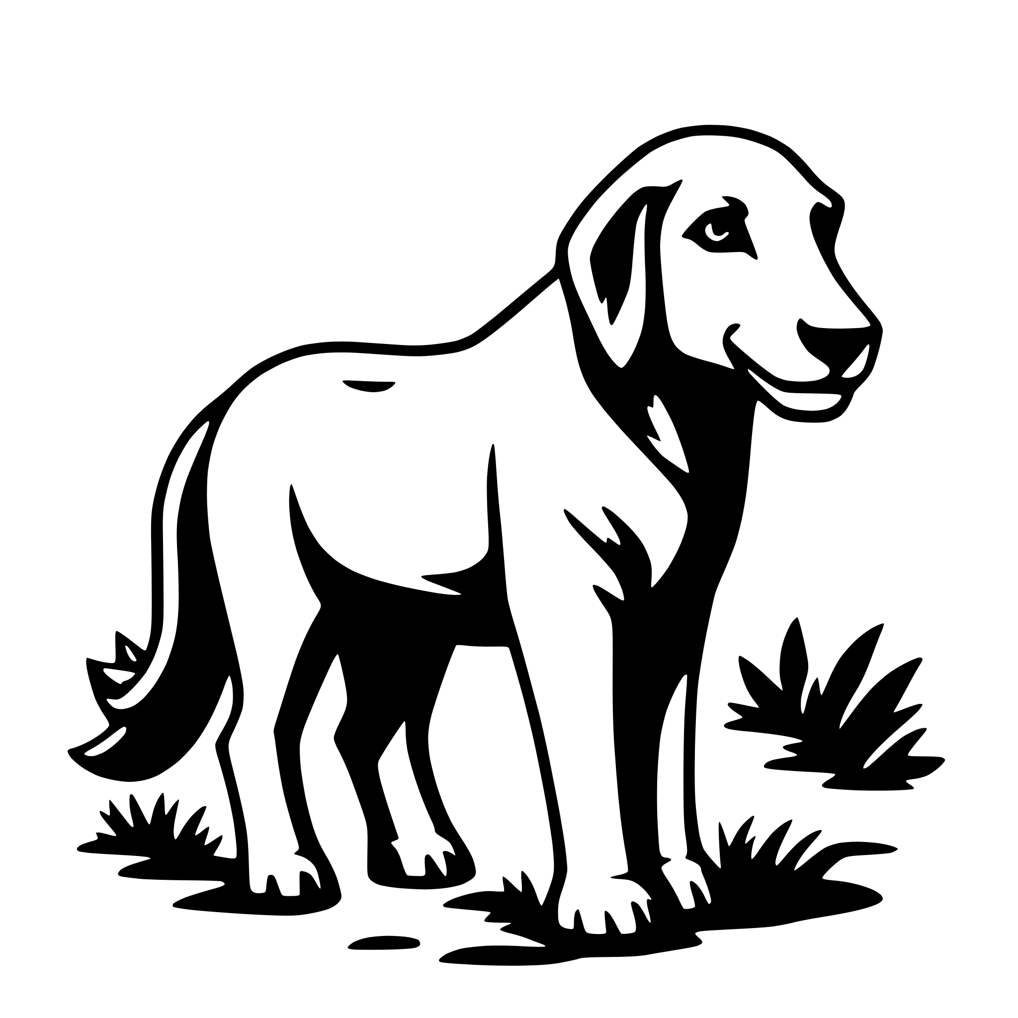 AI-generated SVG of 'wildlife'