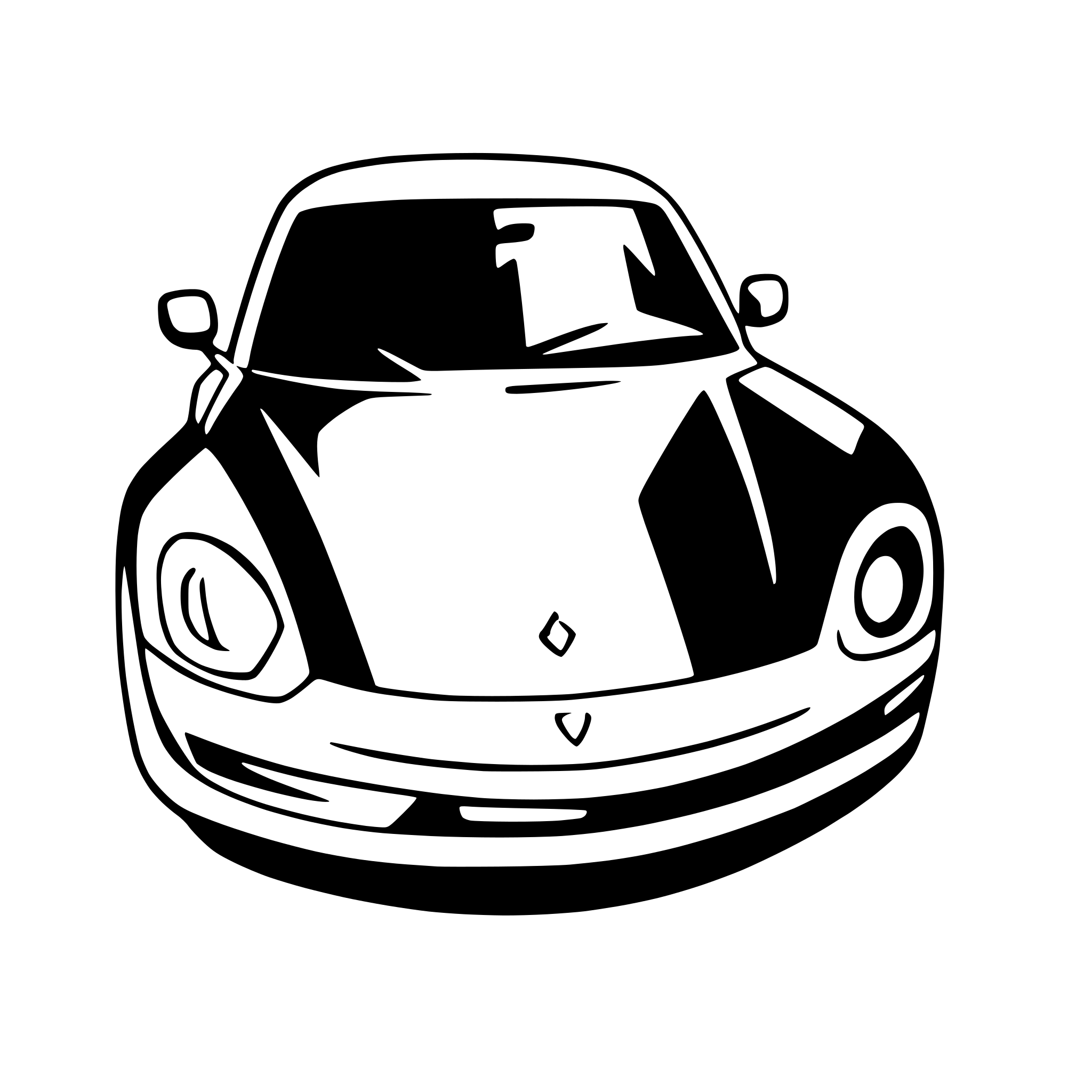 AI-generated SVG of 'tatra 87'