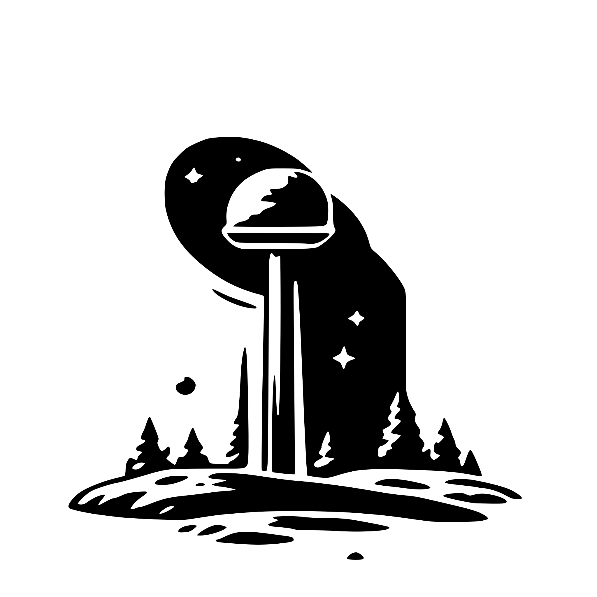 AI-generated SVG of 'comet flat'