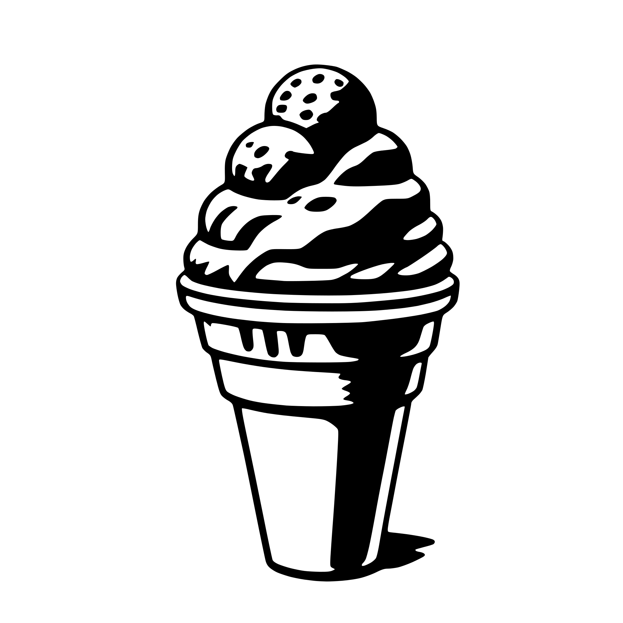 AI-generated SVG of a ice cream