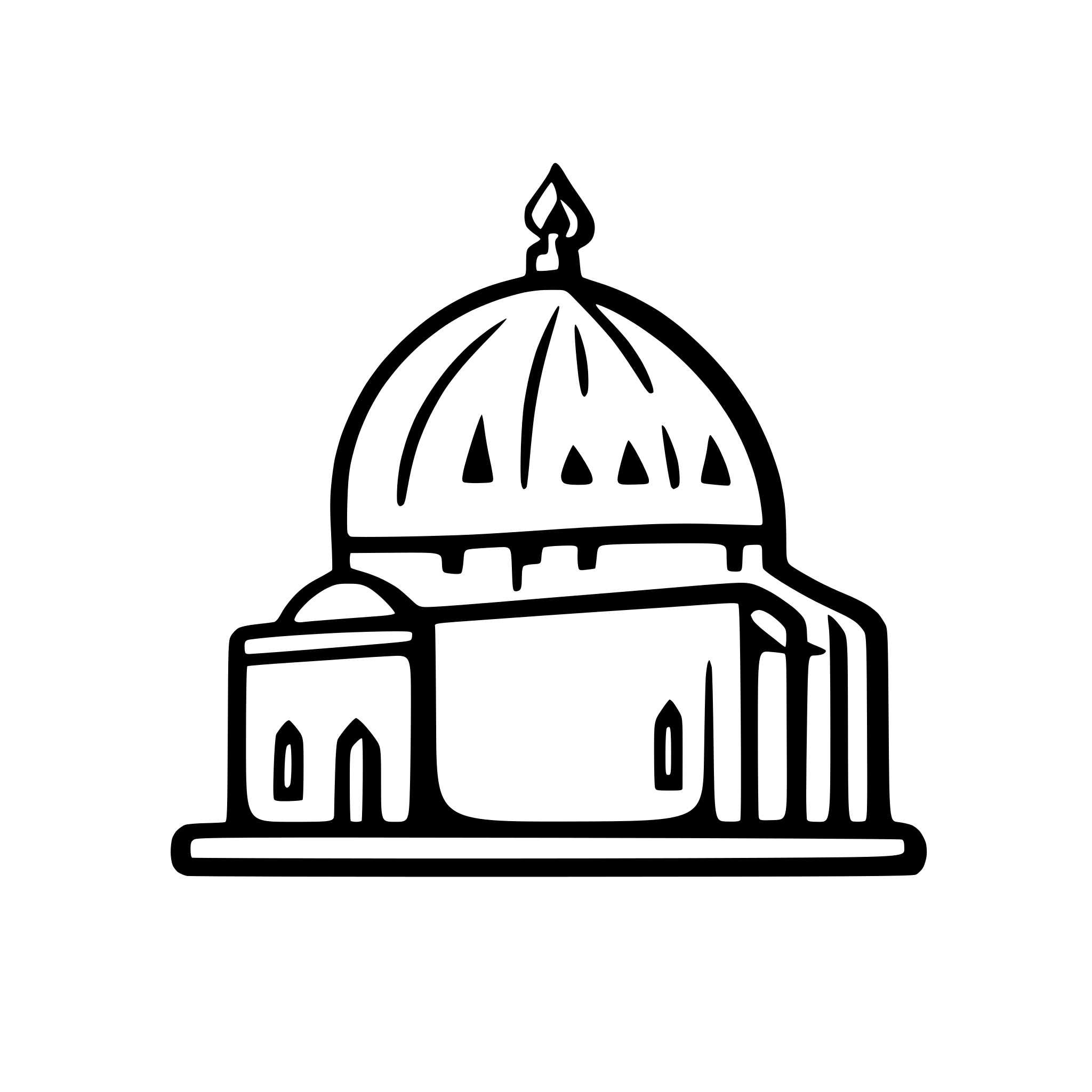 AI-generated SVG of a mosque svg
