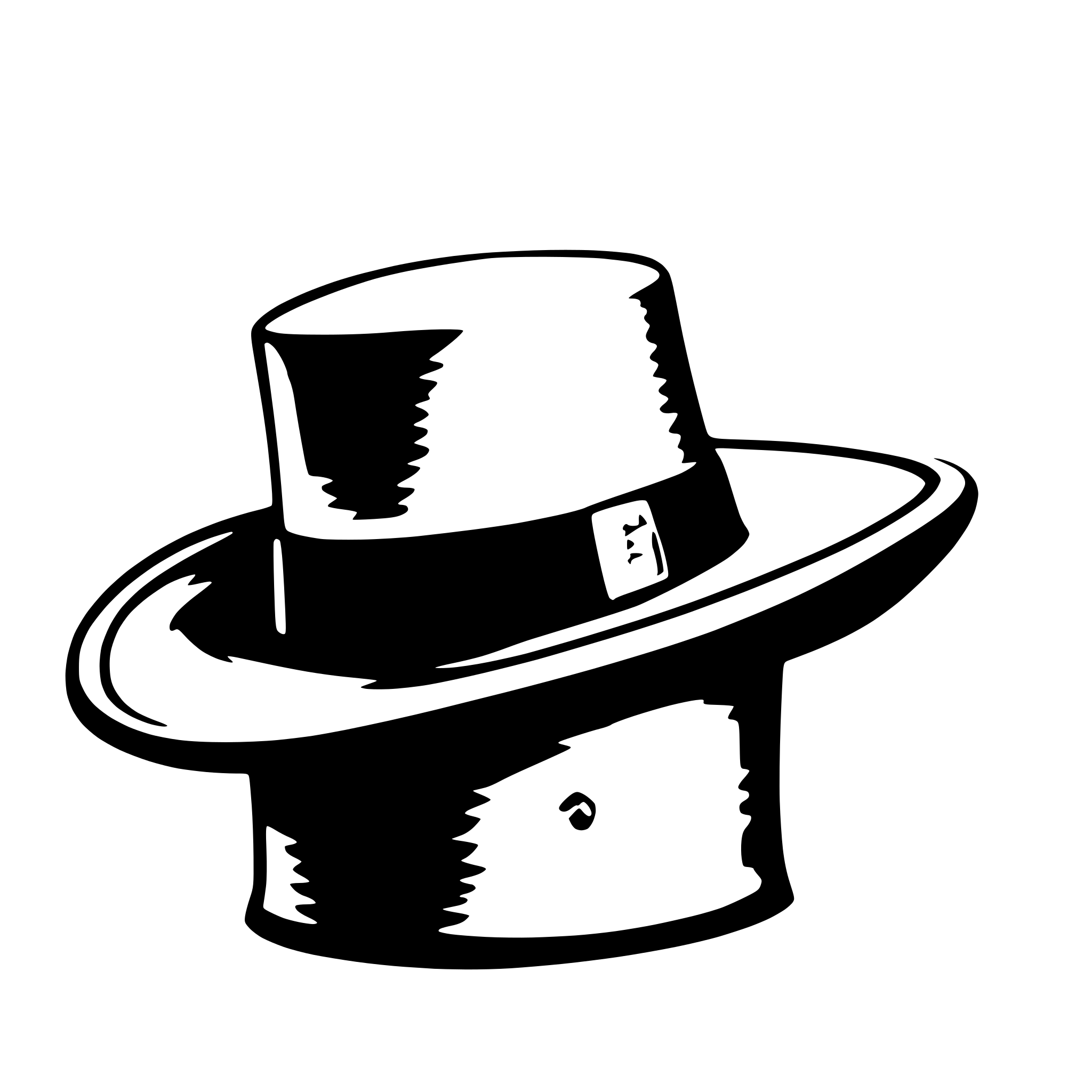 AI-generated SVG of 'hat'