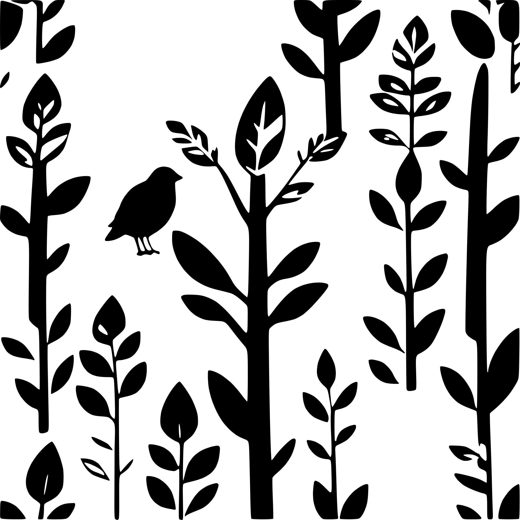 AI-generated SVG of a repeating seamless pattern