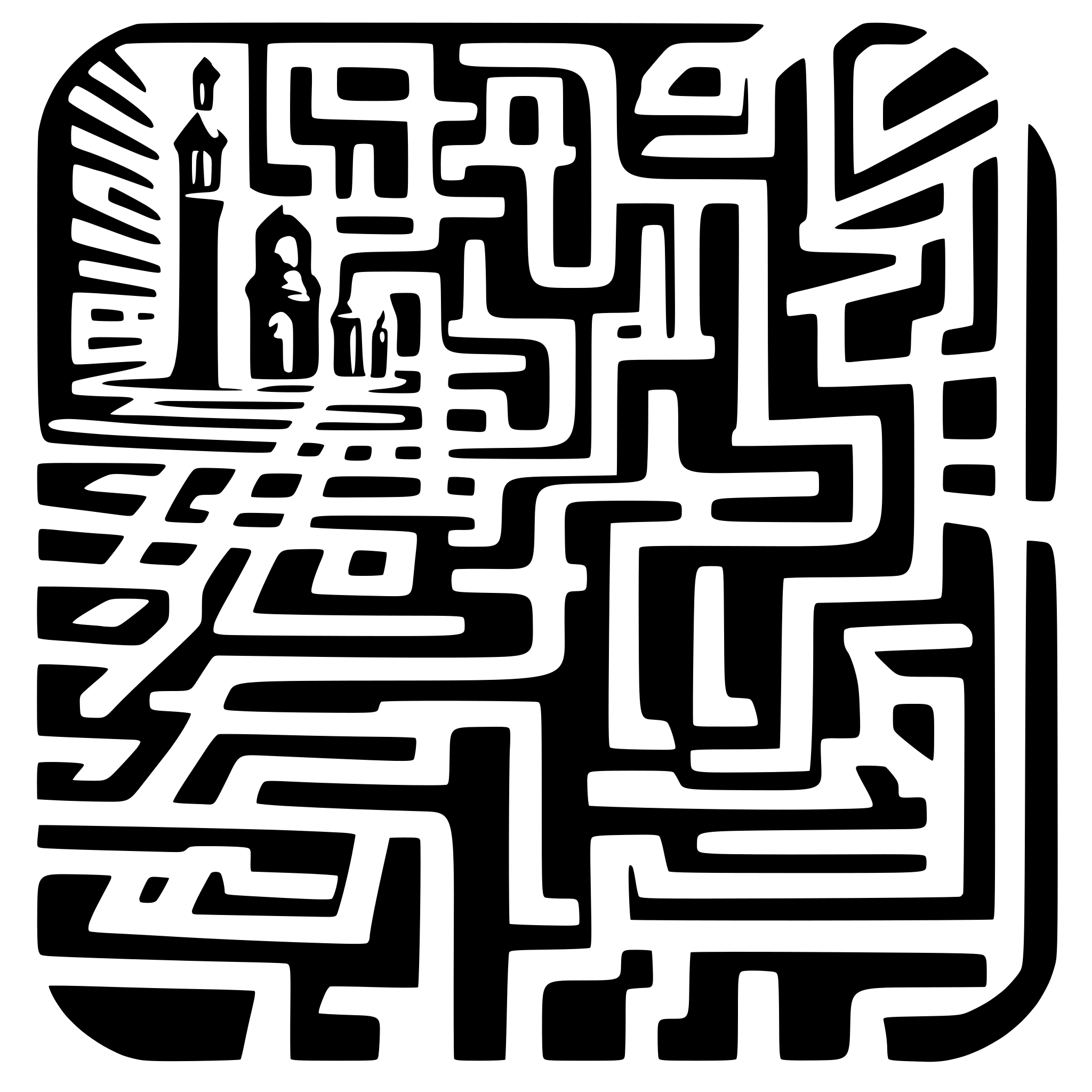 AI-generated SVG of 'Labyrinth with no end'