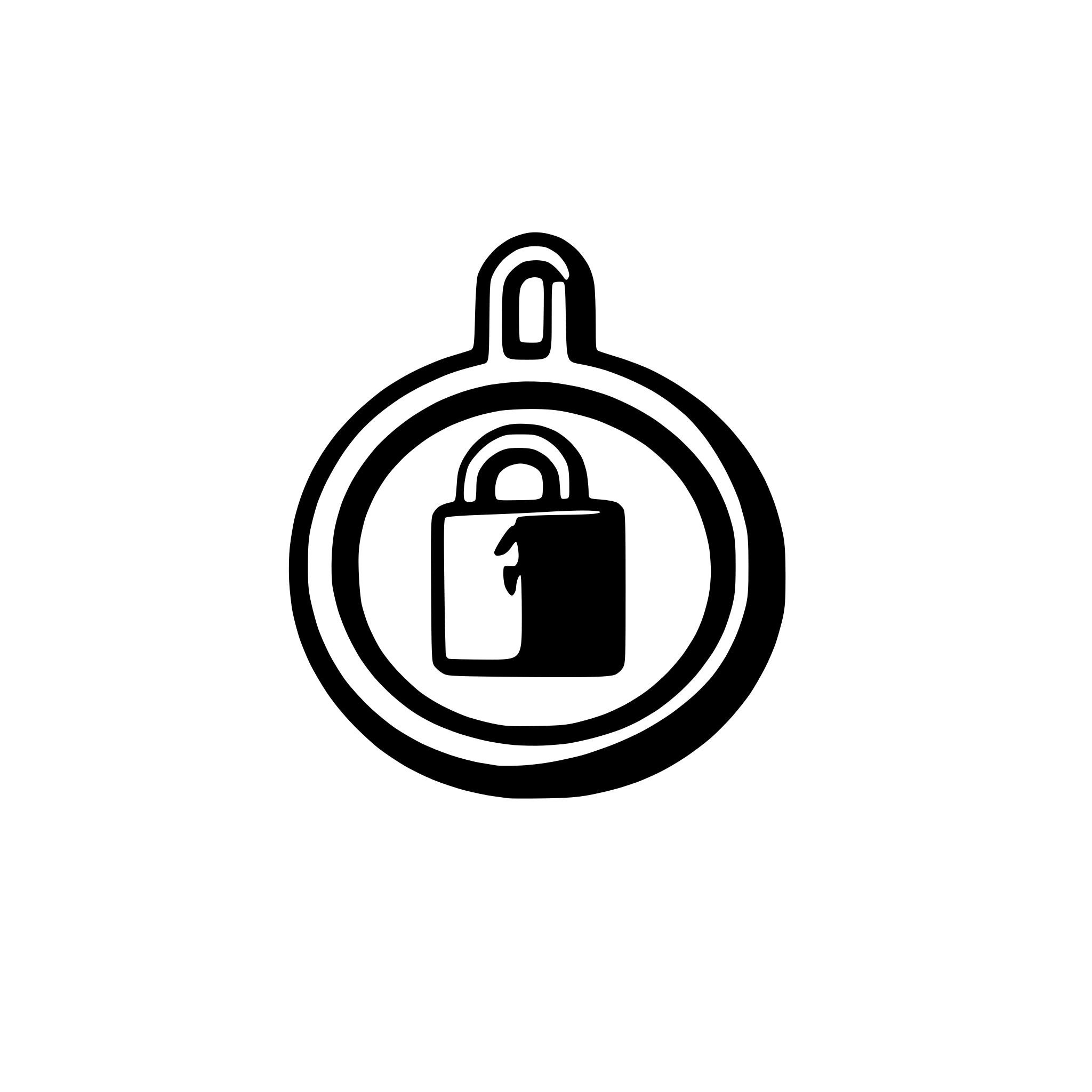 AI-generated SVG of a a logo for an authentication service called anyAuth. incorporate a padlock or key. incorporate the letters AA.