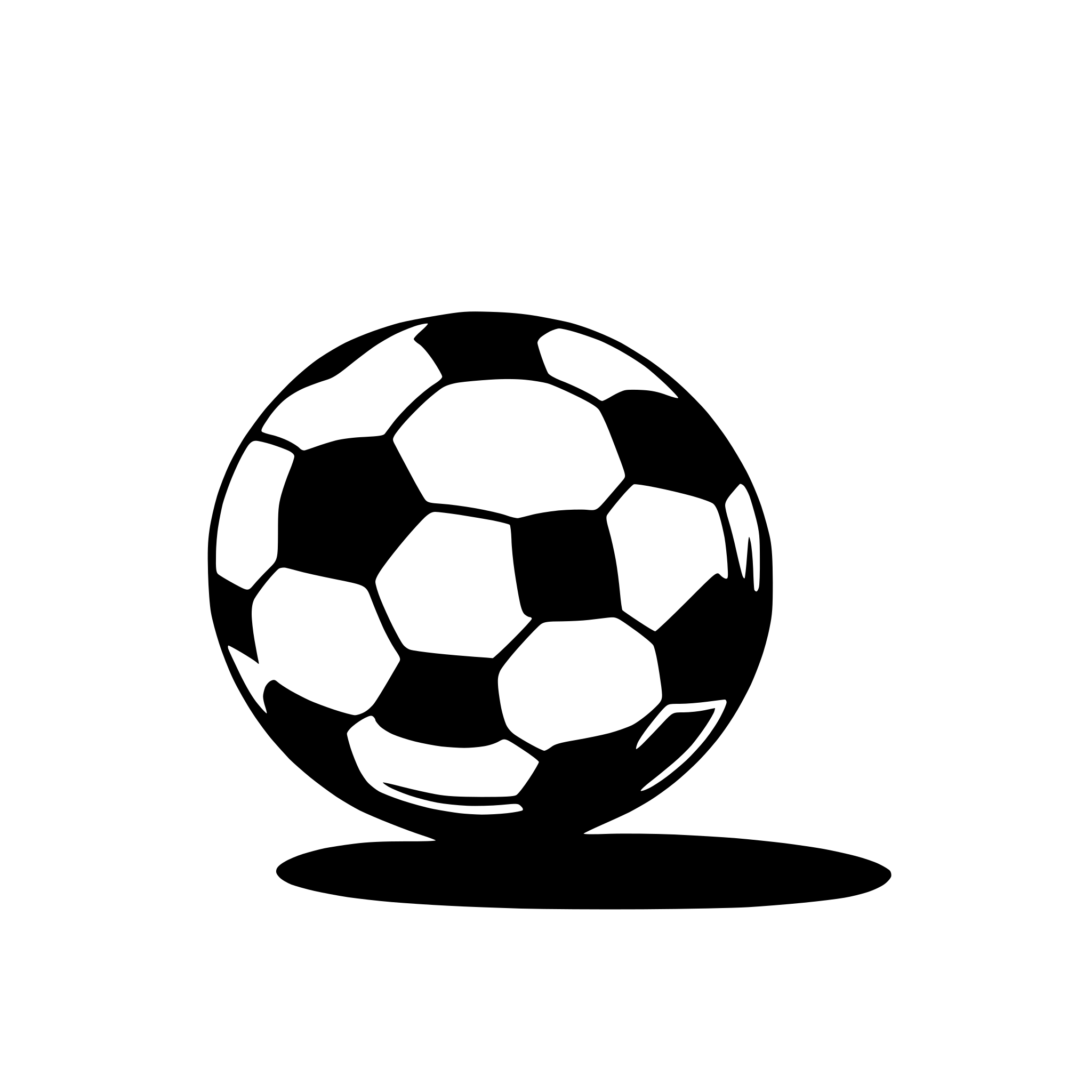 AI-generated SVG of 'football'