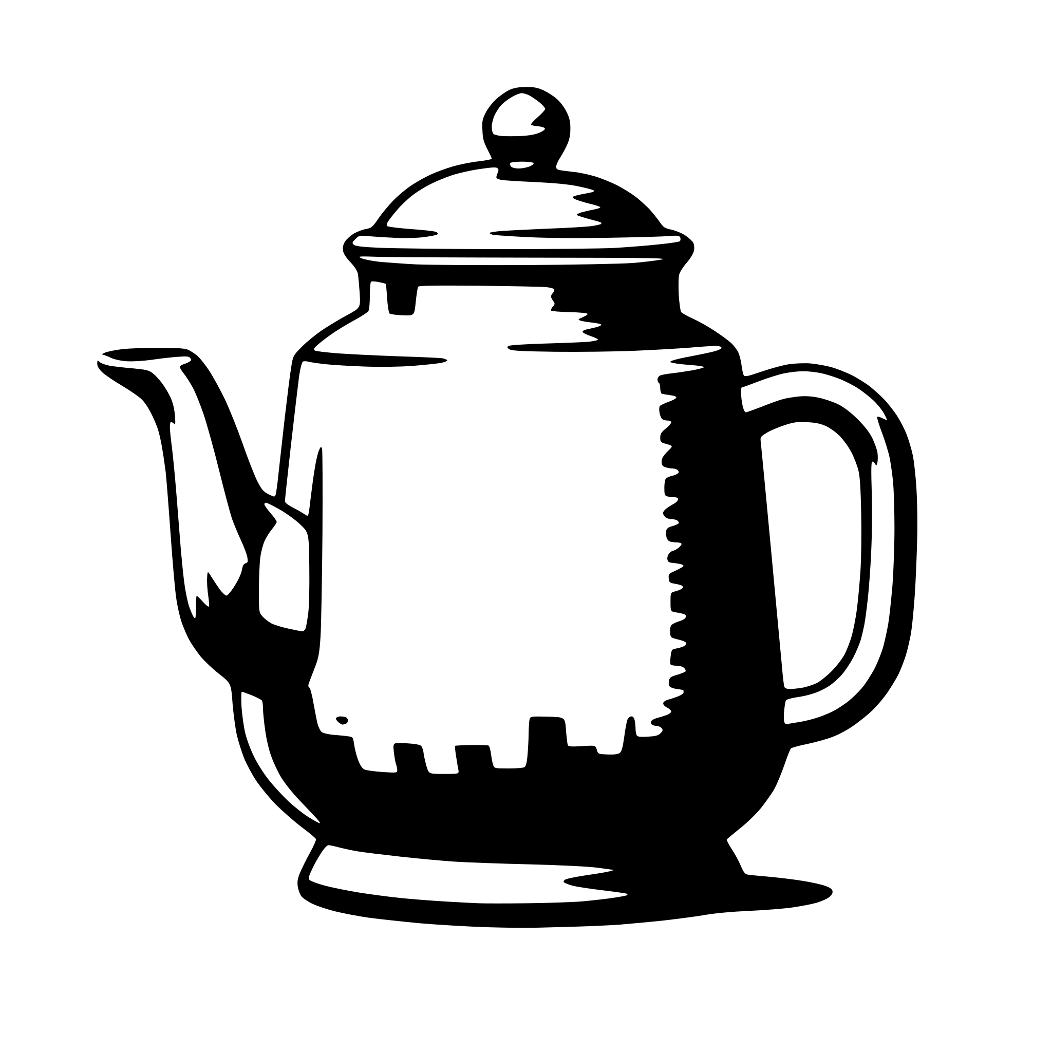 AI-generated SVG of a teapot