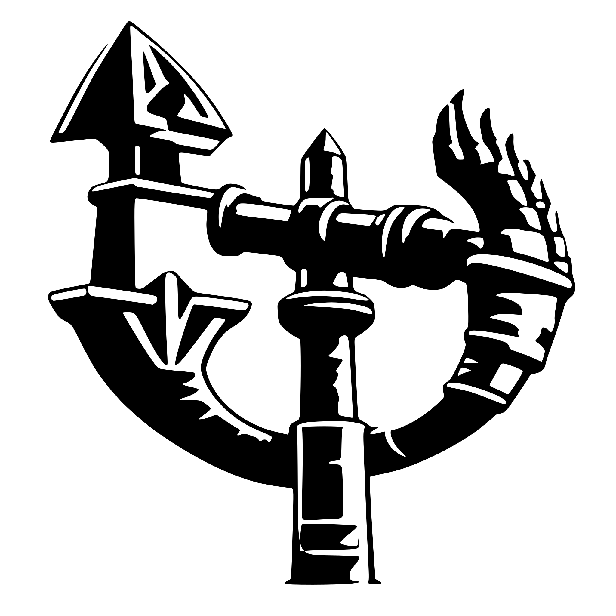 AI-generated SVG of a Two handed Warhammer