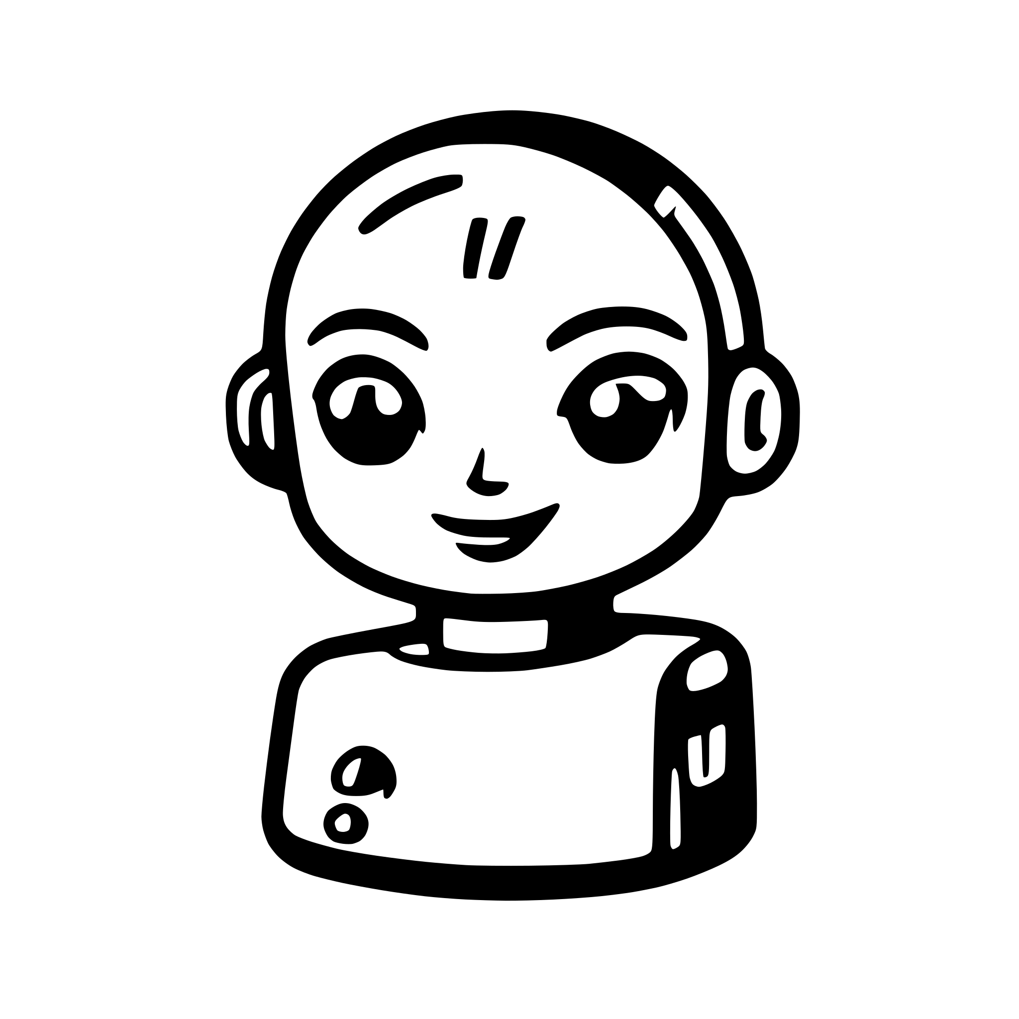 AI-generated SVG of a ai chatbot for students