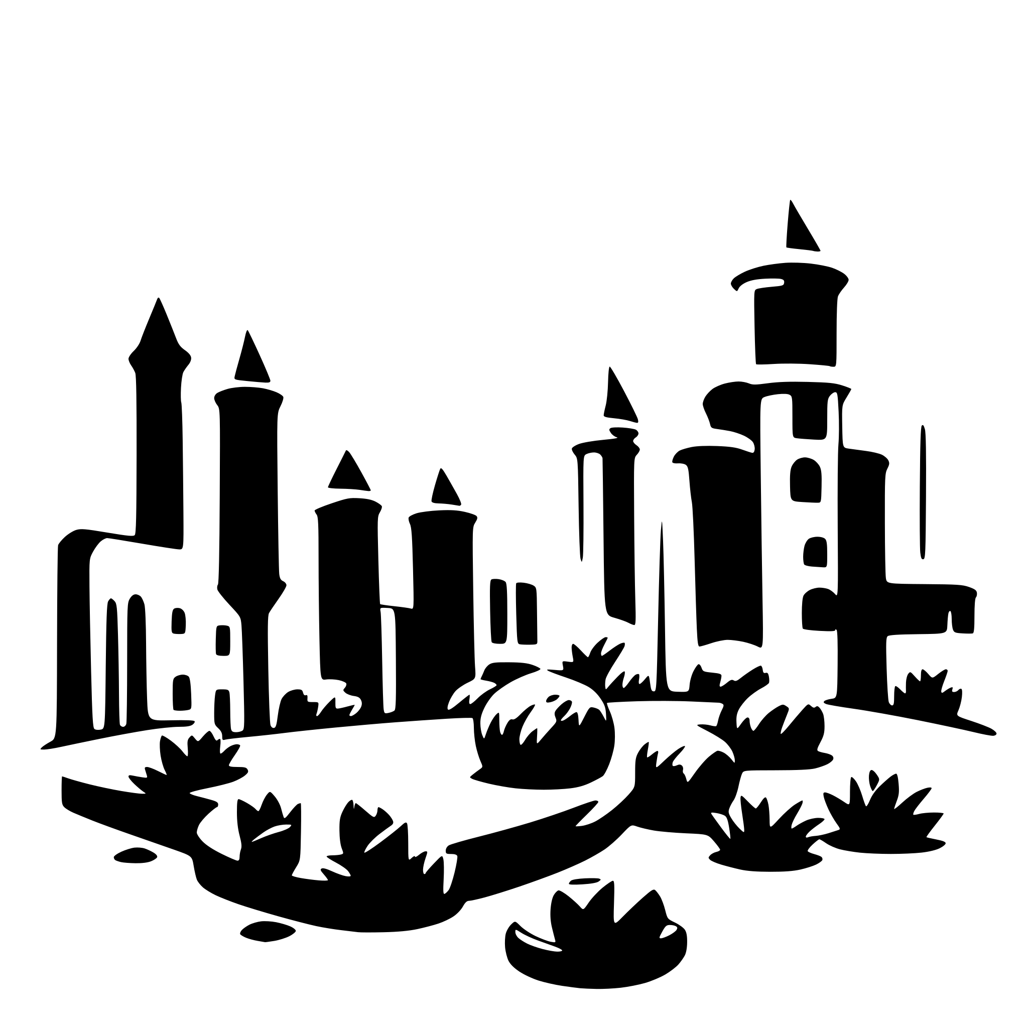 AI-generated SVG of 'طفلة على كرسي متحرك'
