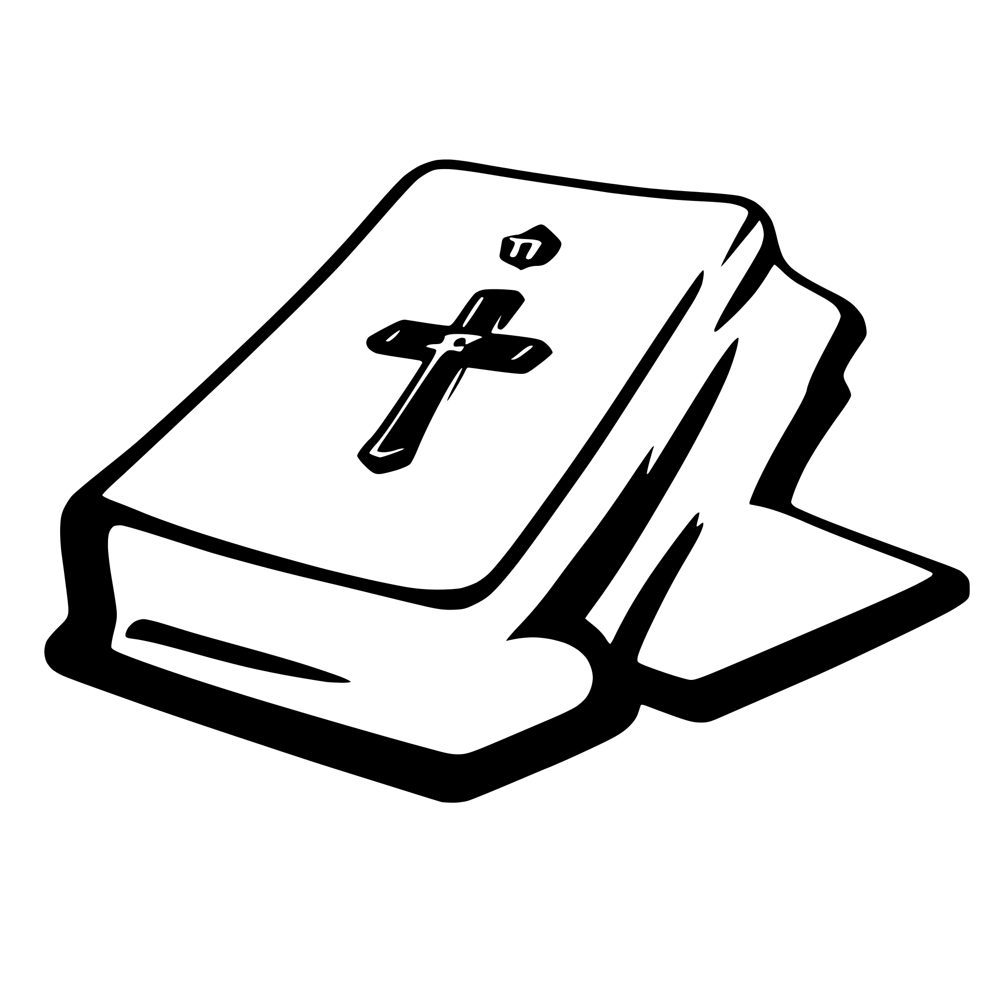 AI-generated SVG of a Holy Bible