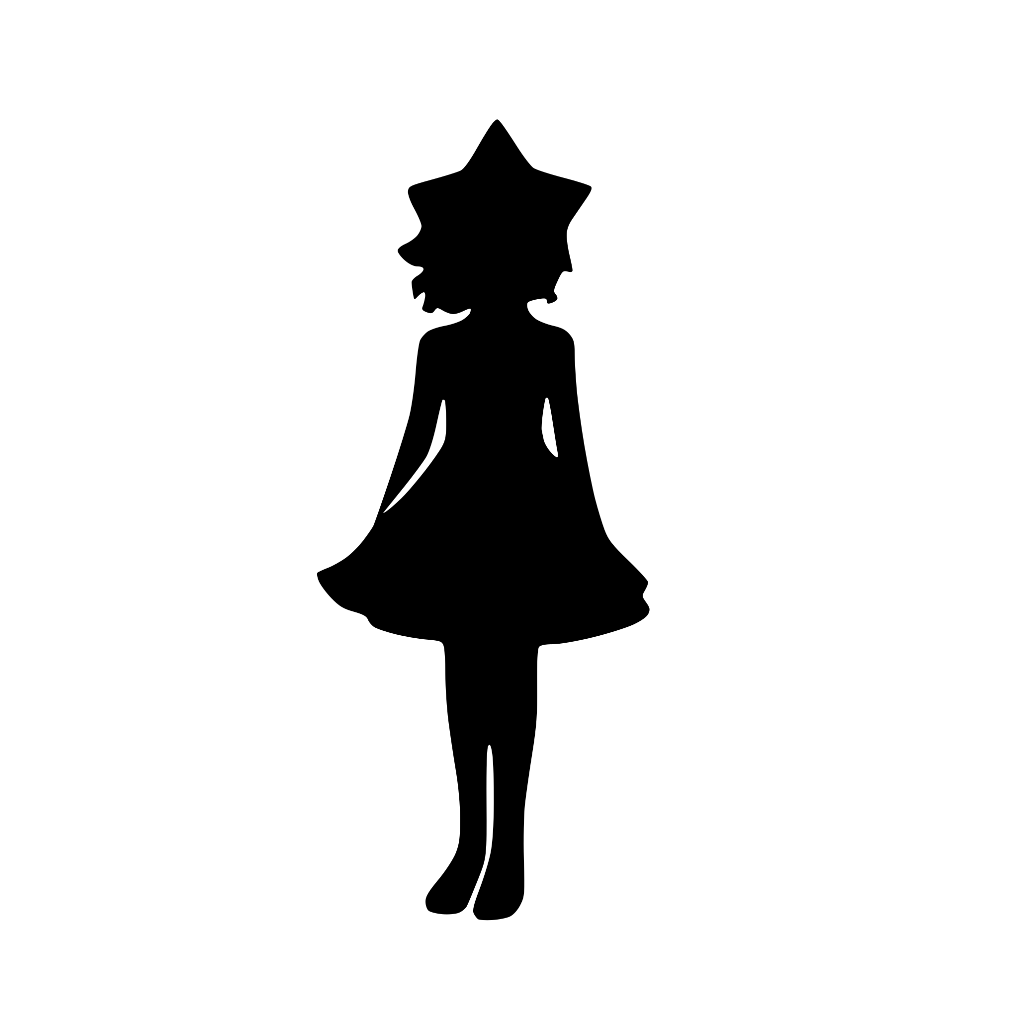 AI-generated SVG of a star