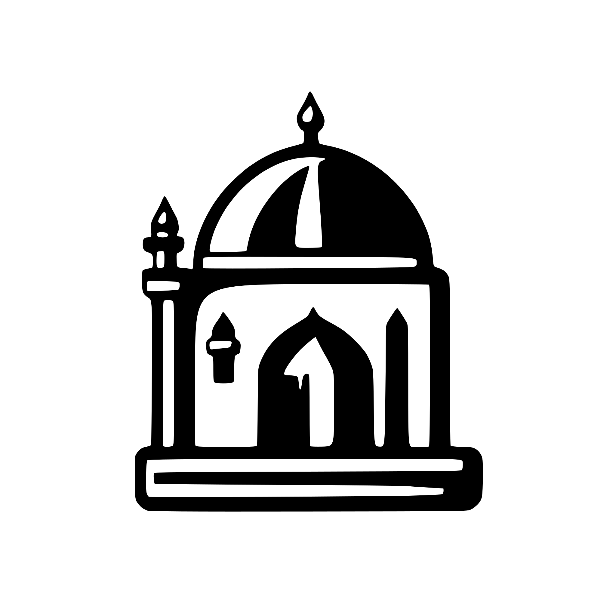 AI-generated SVG of 'mosque icon'