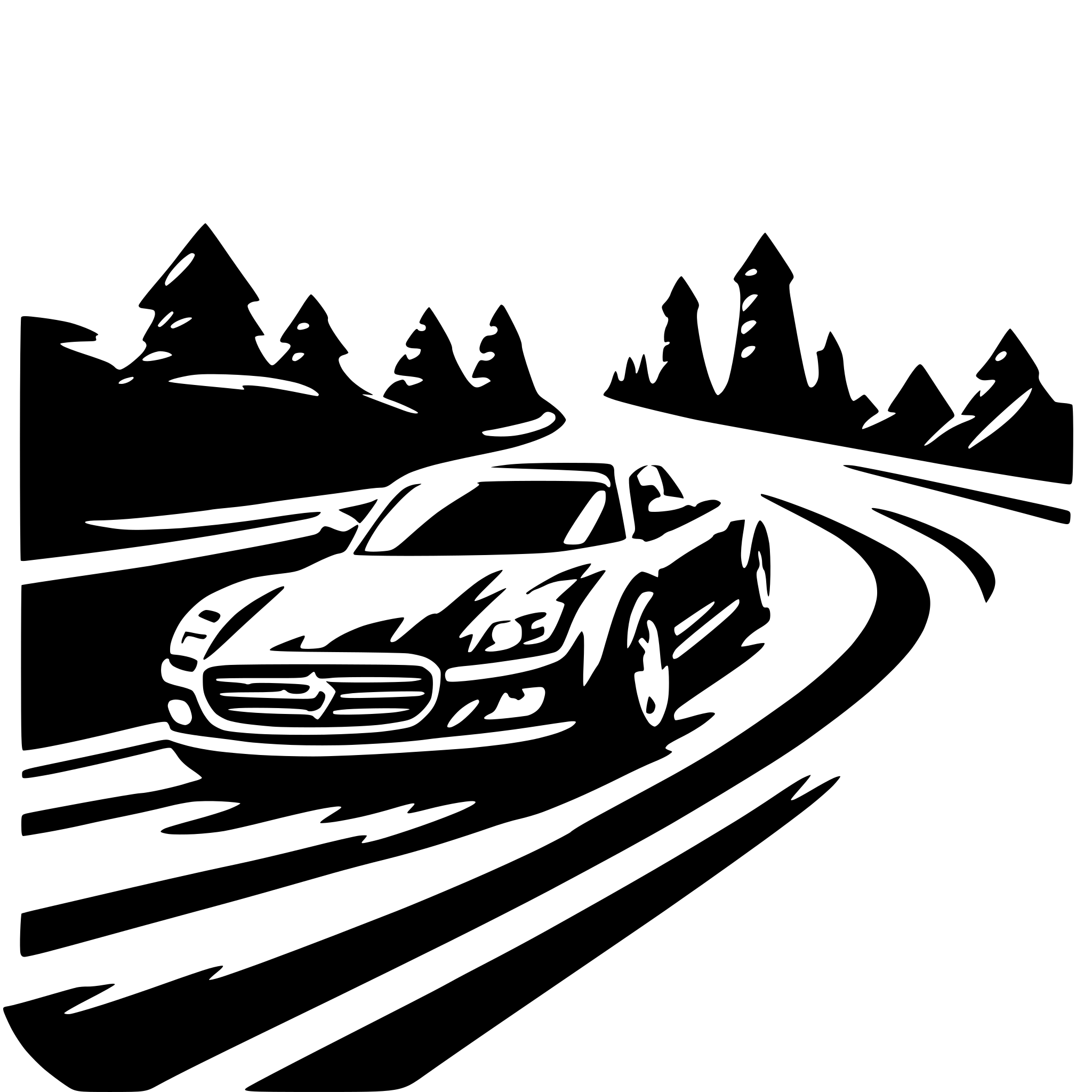 AI-generated SVG of a Car switching road very fast