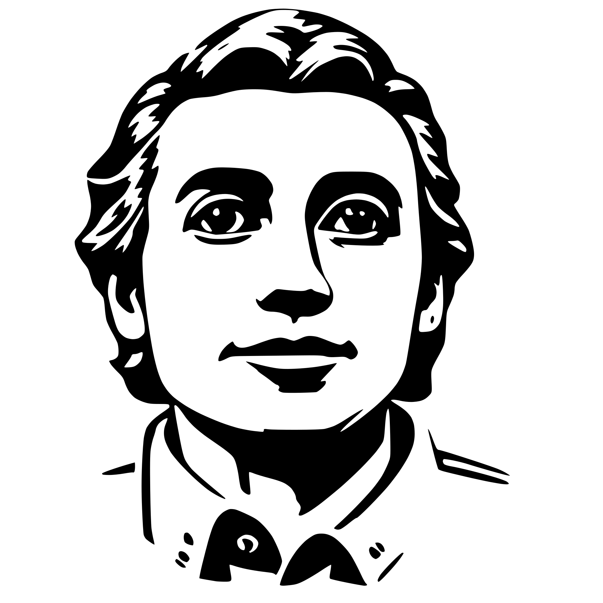 AI-generated SVG of 'Rafael celular'
