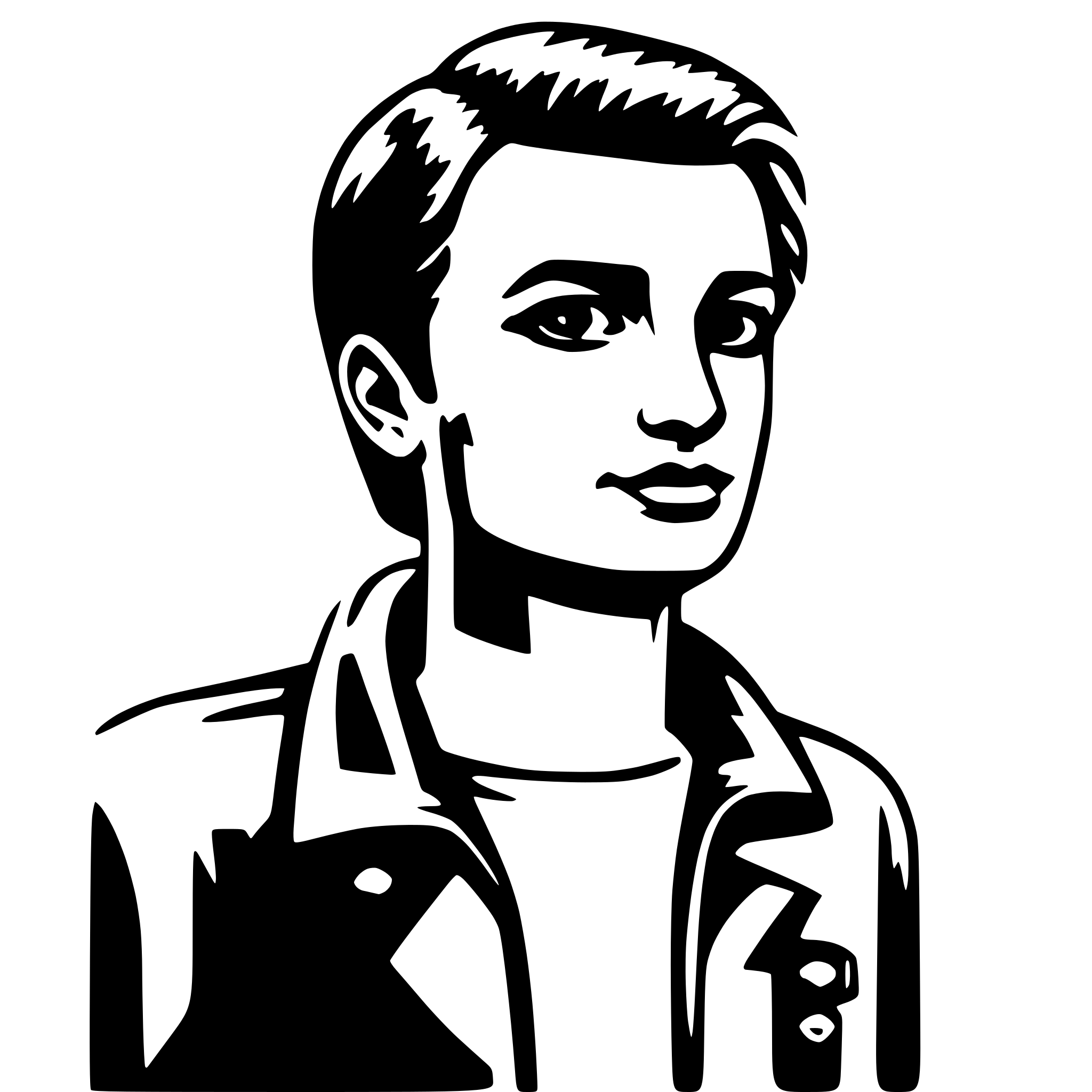 AI-generated SVG of a Big Gay