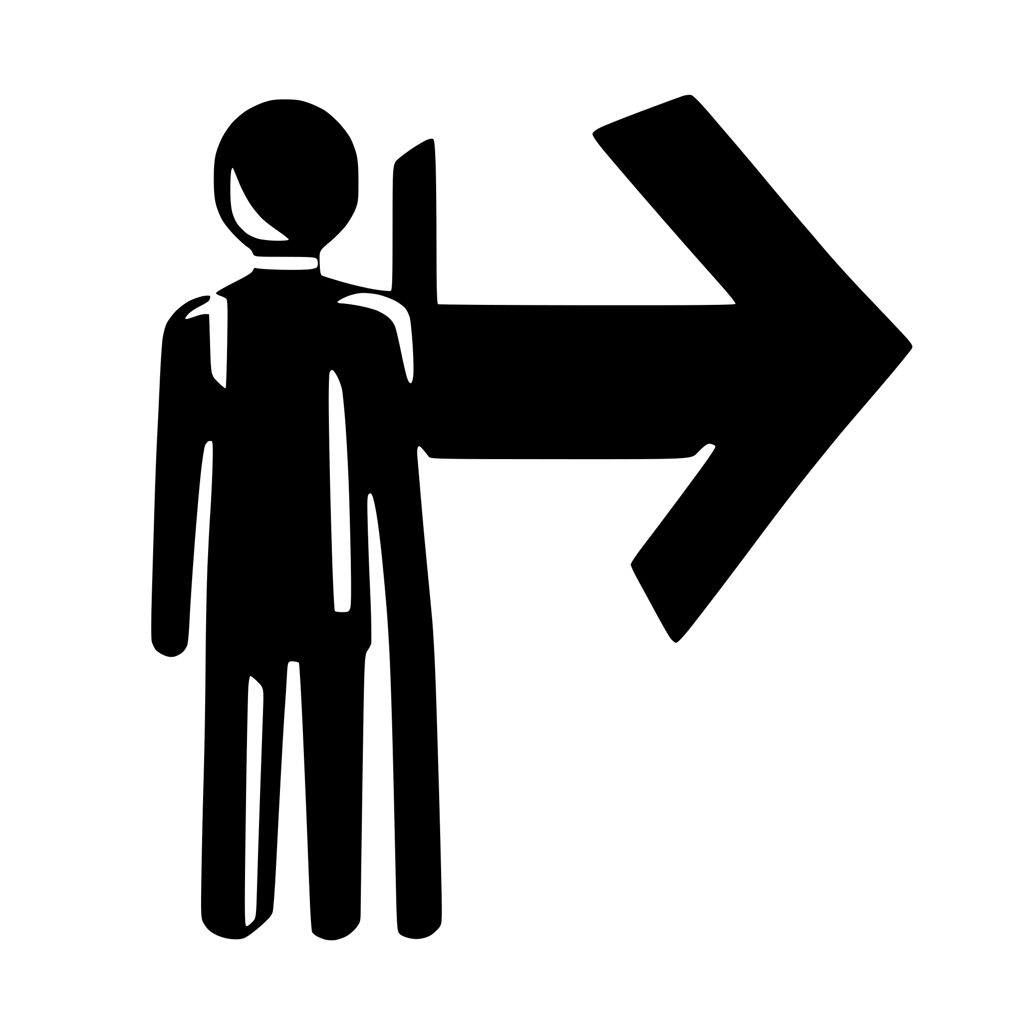 AI-generated SVG of a user back arrow small icon