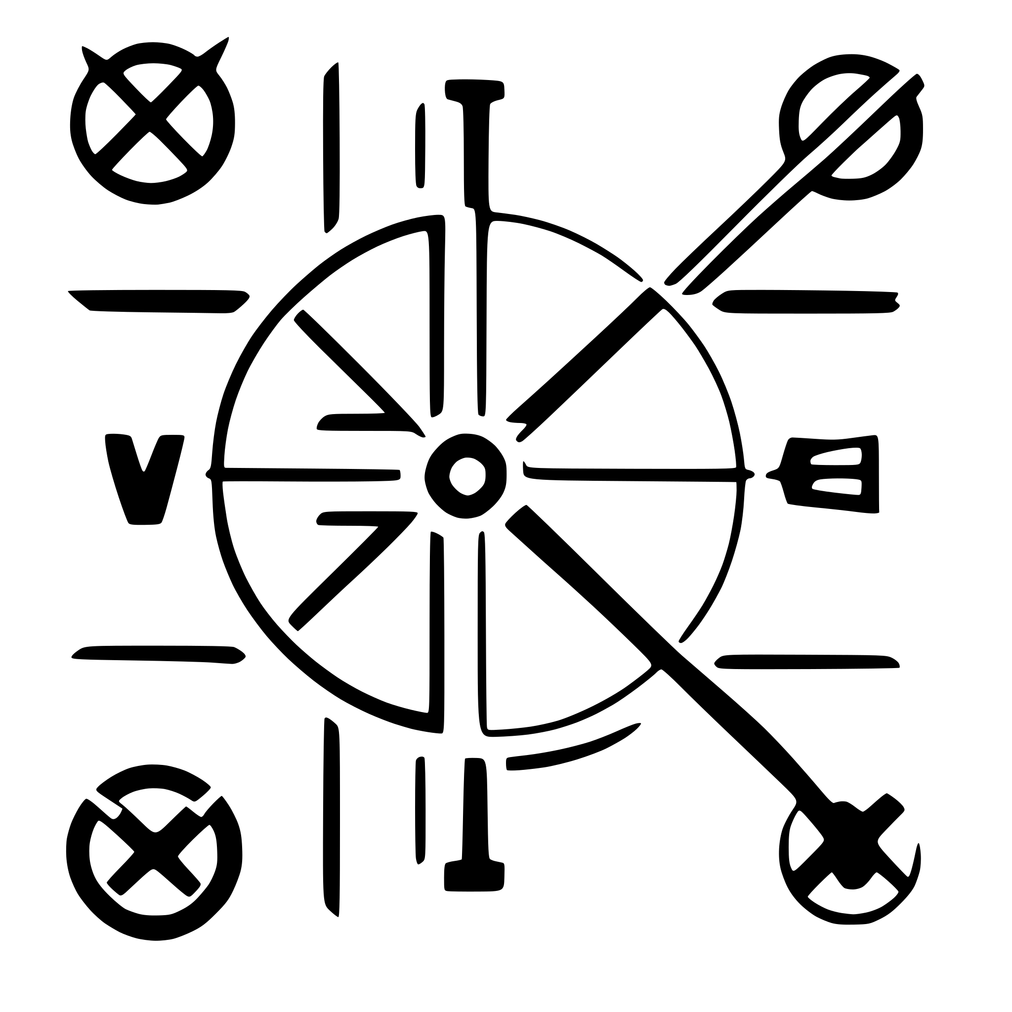 AI-generated SVG of a Create 10 different crosshairs