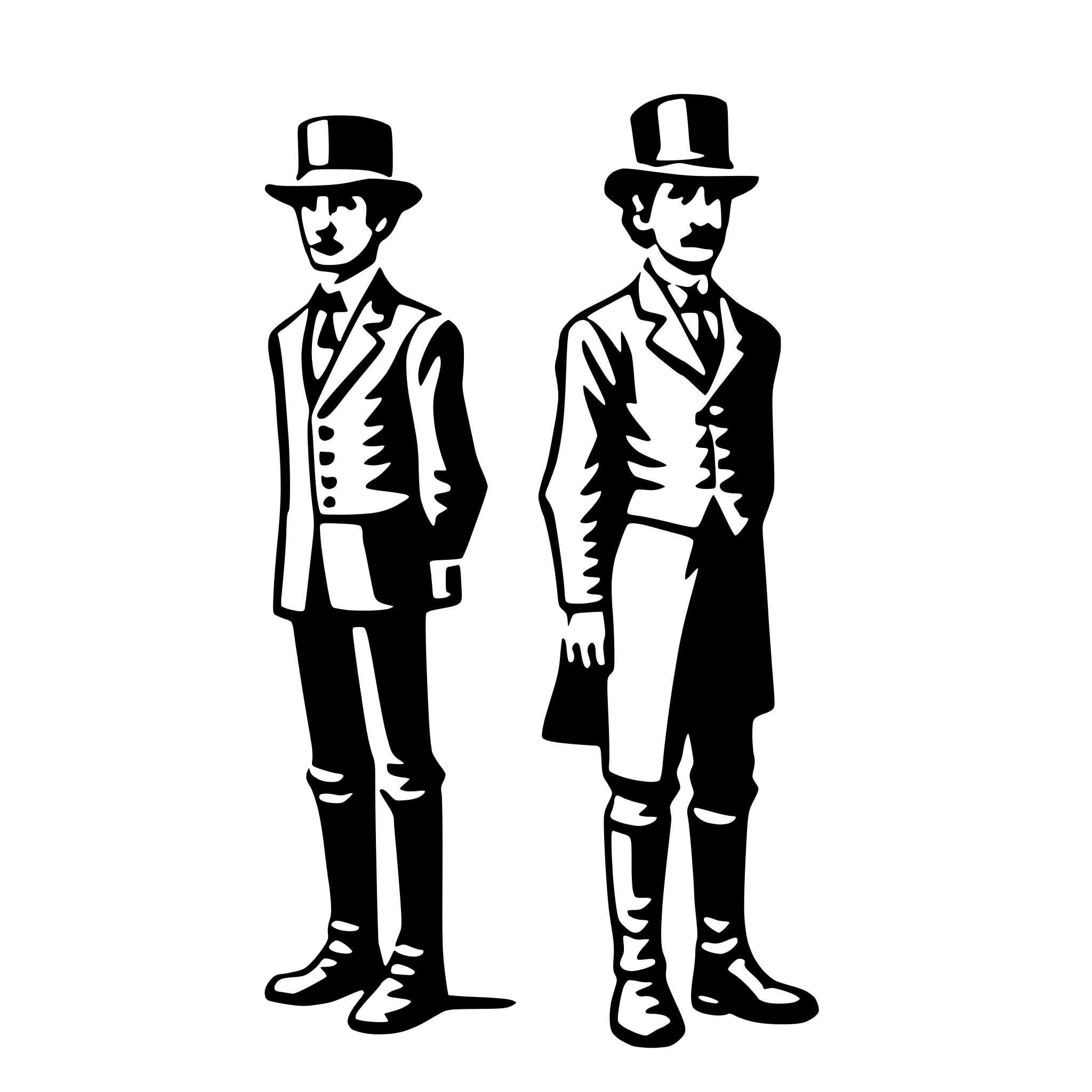 AI-generated SVG of a wright brothers