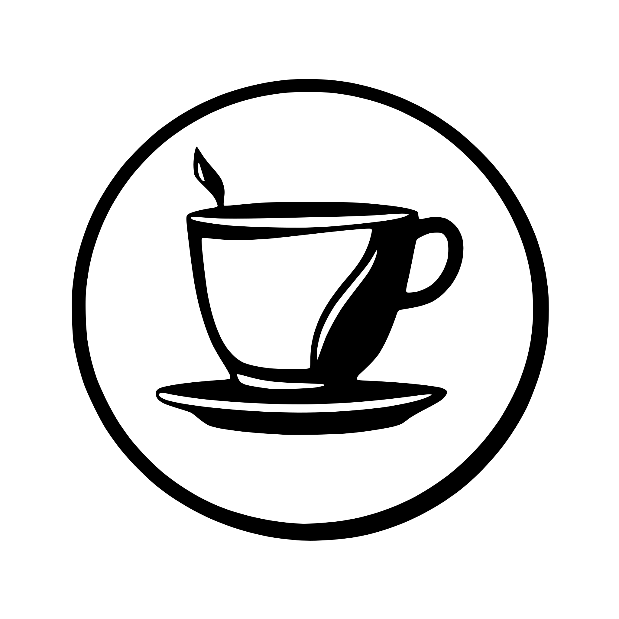 AI-generated SVG of 'coffee cup two colur logo'
