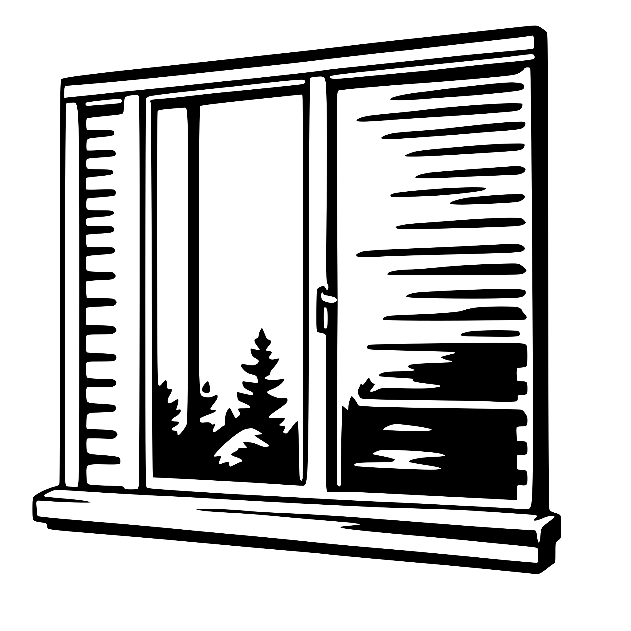 AI-generated SVG of a window blind